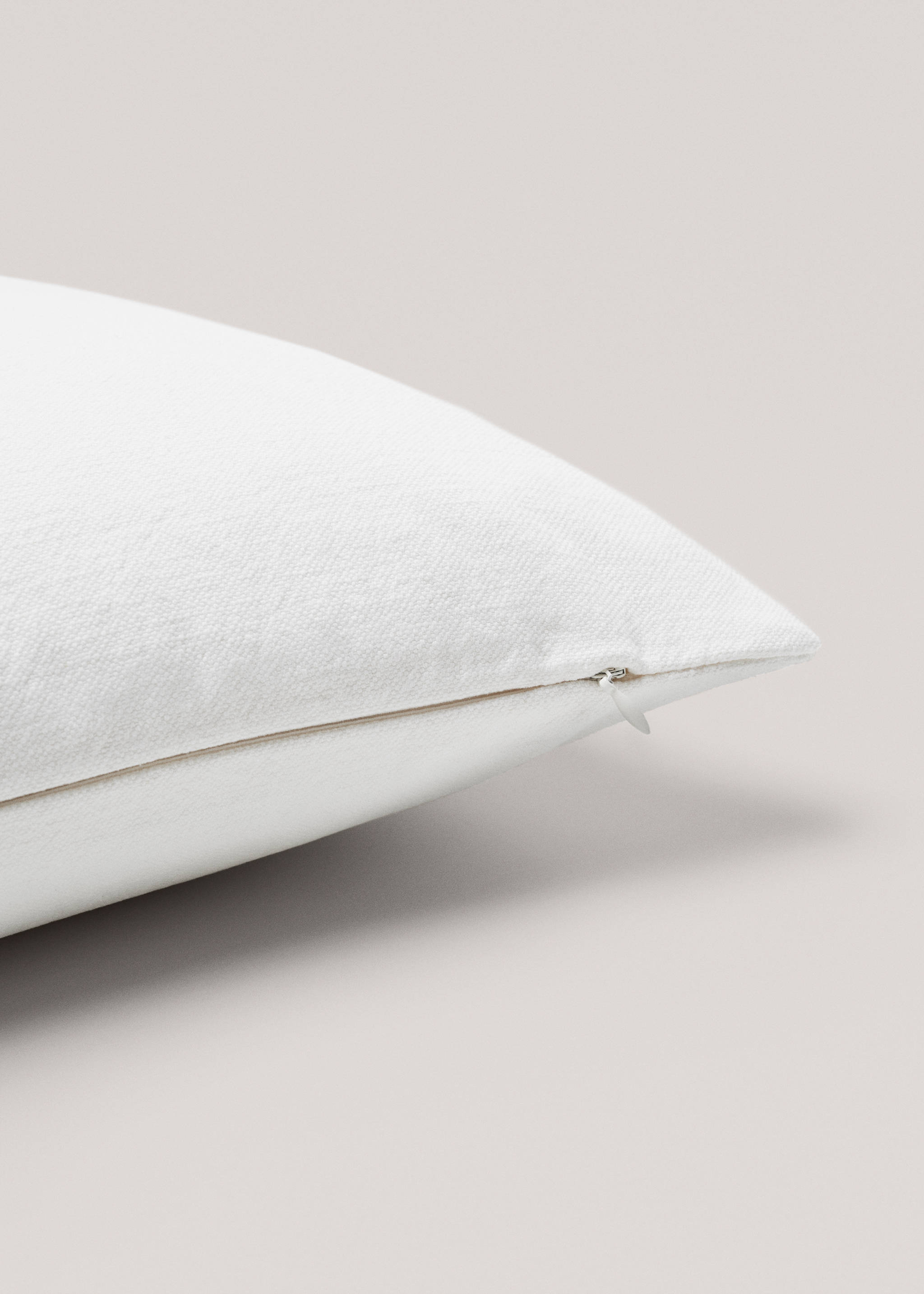 Housse de coussin lin et coton 45x45 cm - Détail de l'article 3