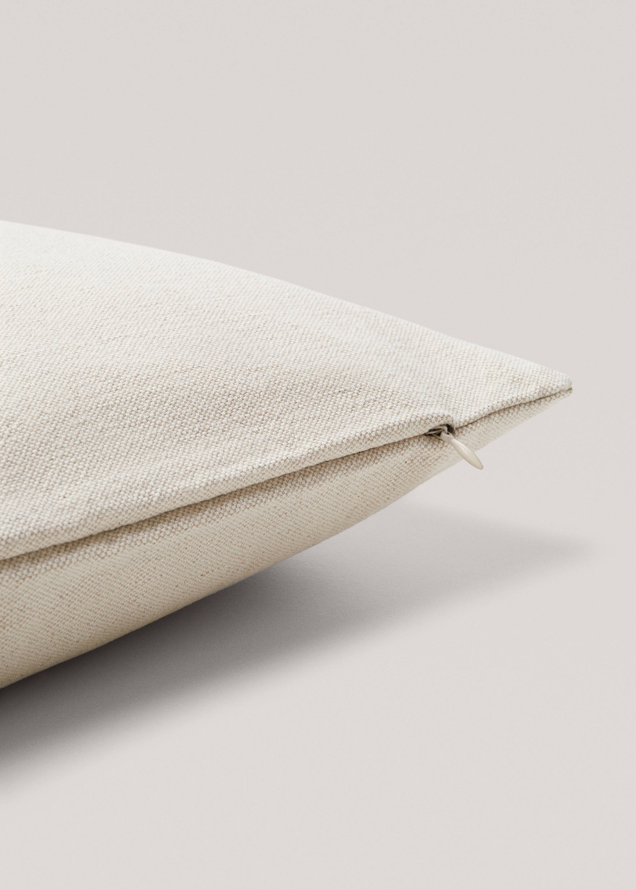 Housse de coussin lin et coton 45x45 cm - Détail de l'article 3