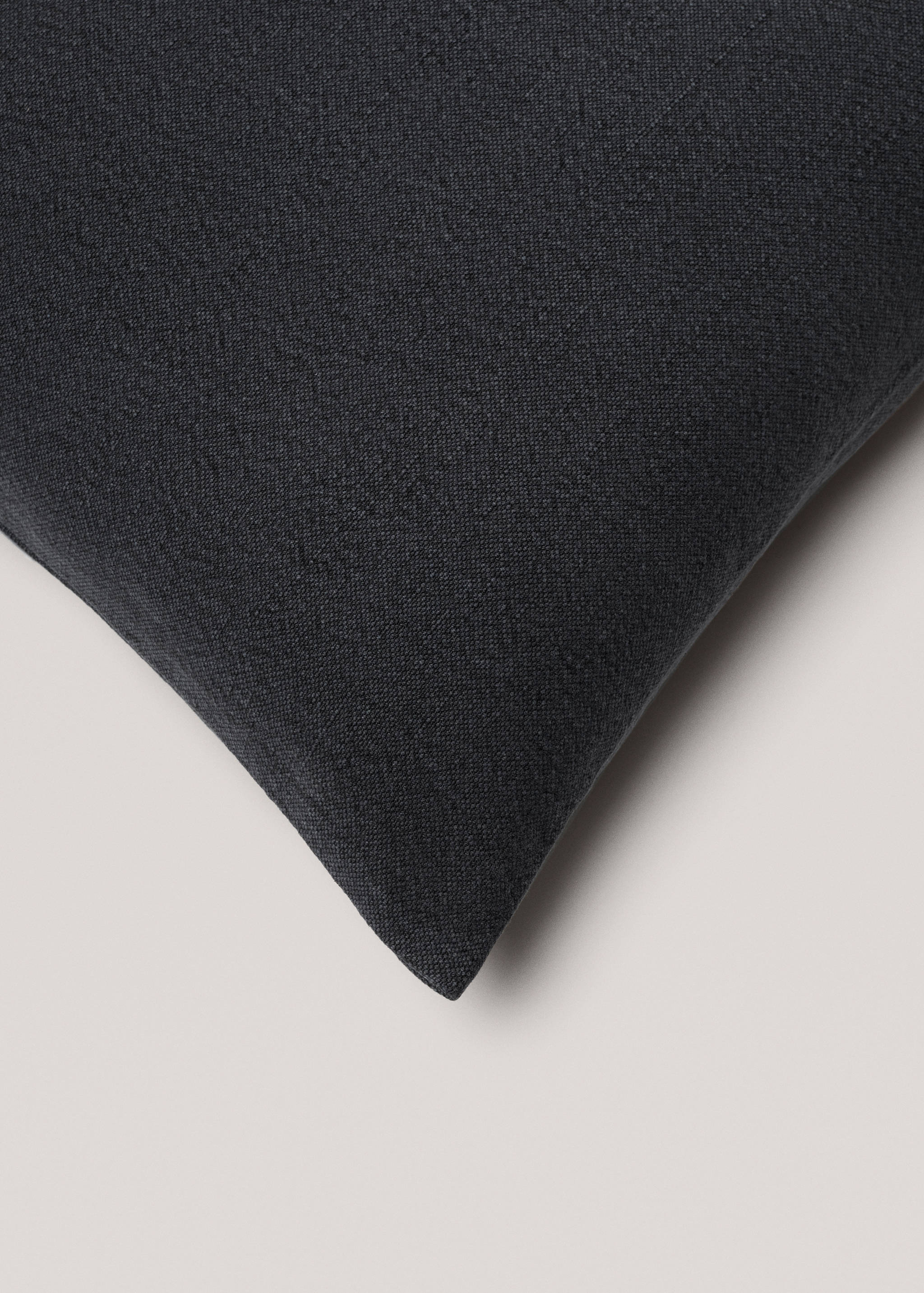 Housse de coussin lin et coton 45x45 cm - Détail de l'article 1