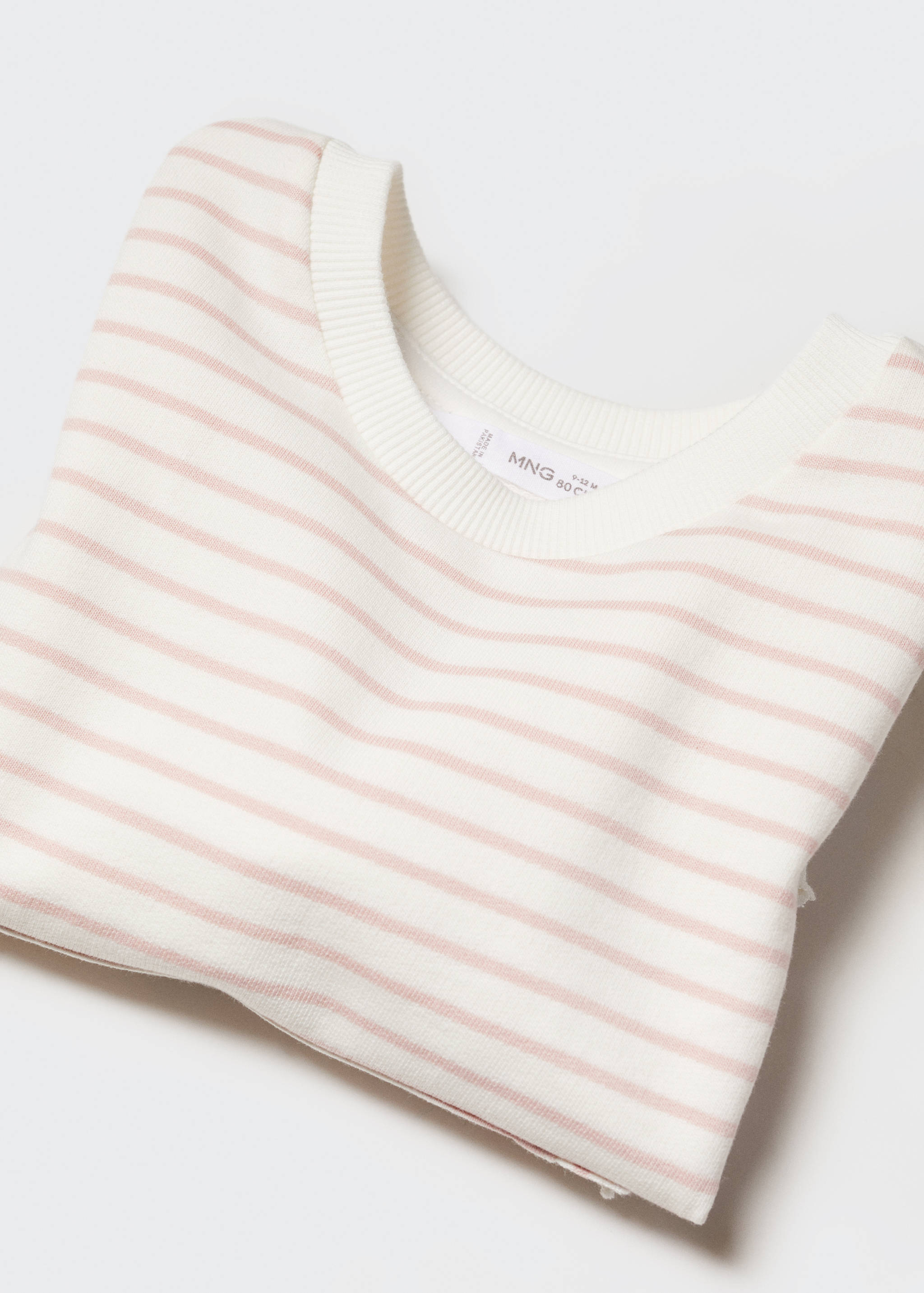 Sweat-shirt coton rayures - Détail de l'article 8