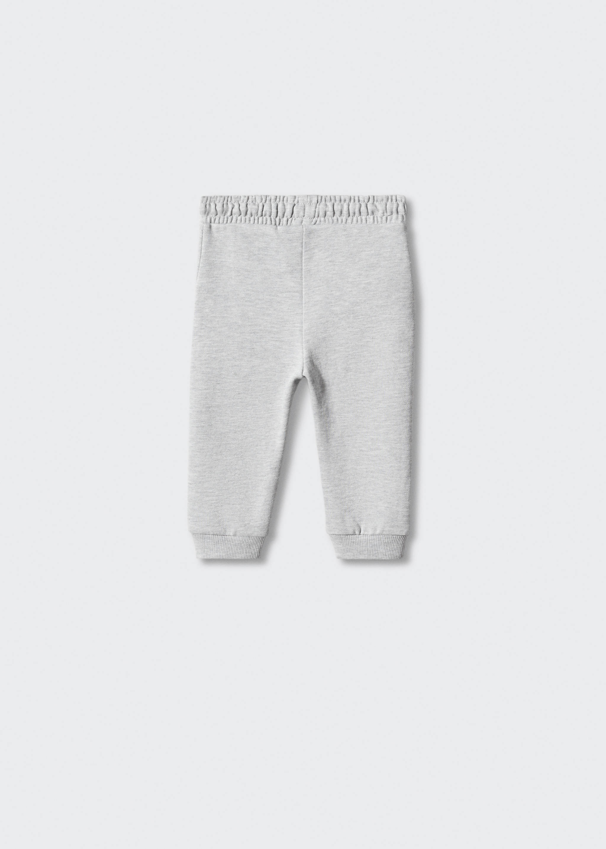 Calças jogger de algodão - Verso do artigo