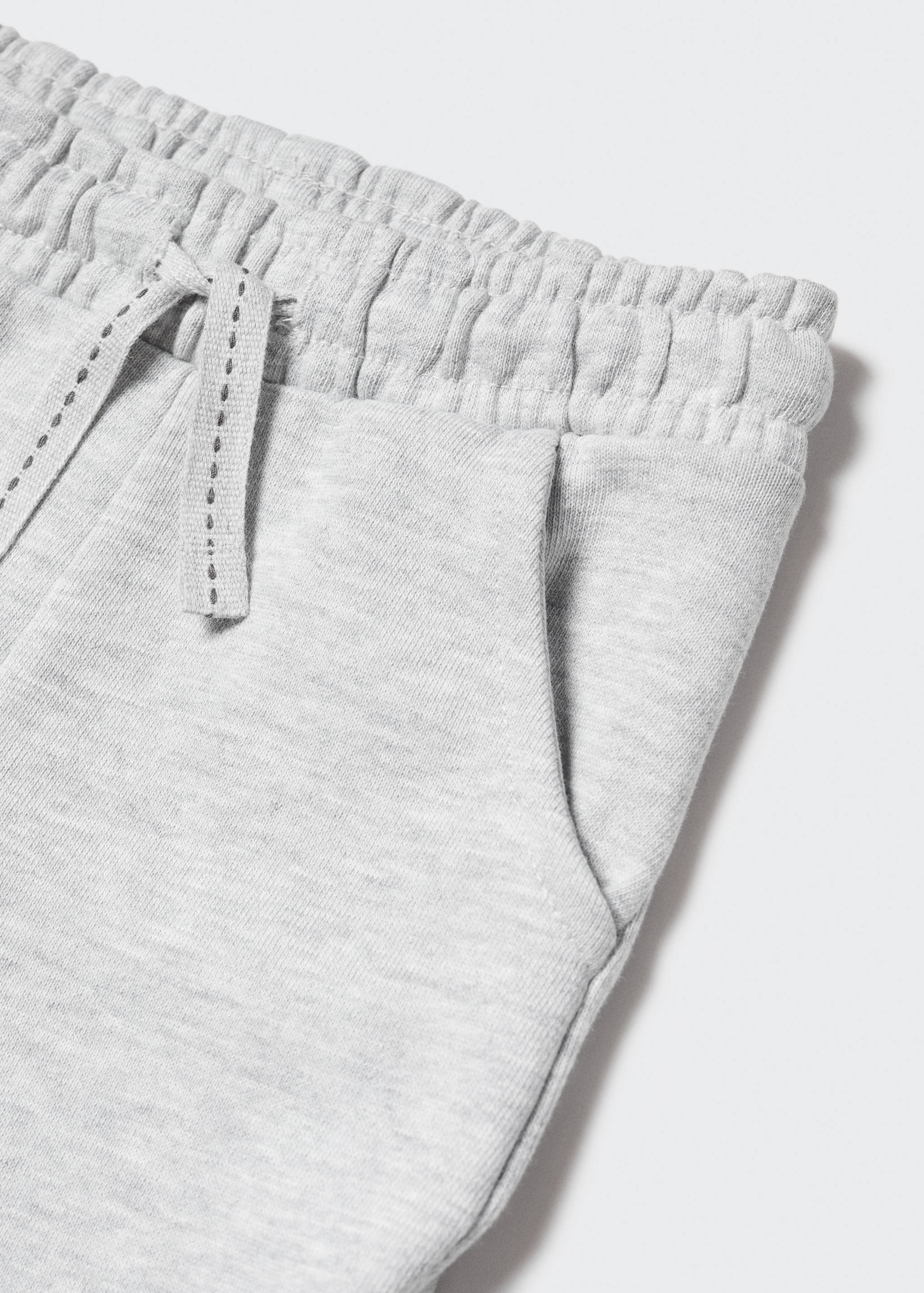 Calças jogger de algodão - Pormenor do artigo 8