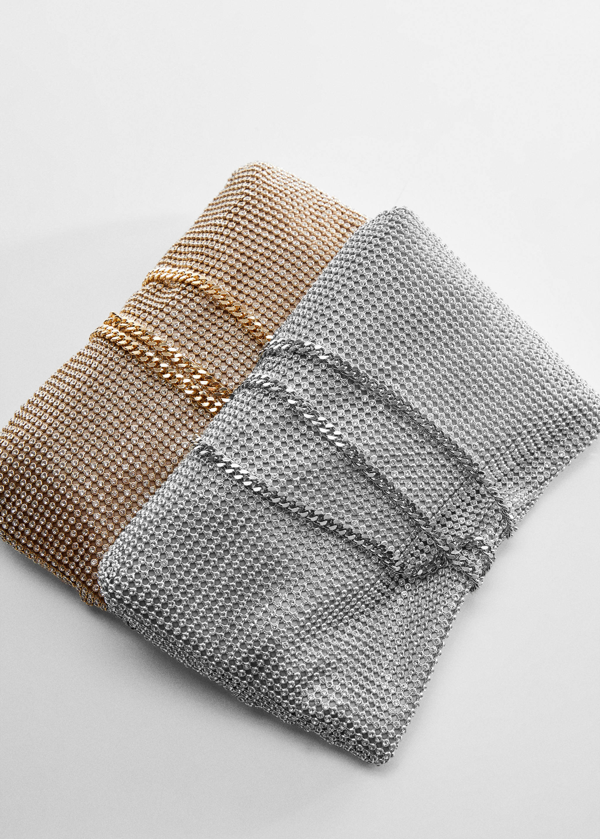 Rhinestone chain bag - Details of the article 5