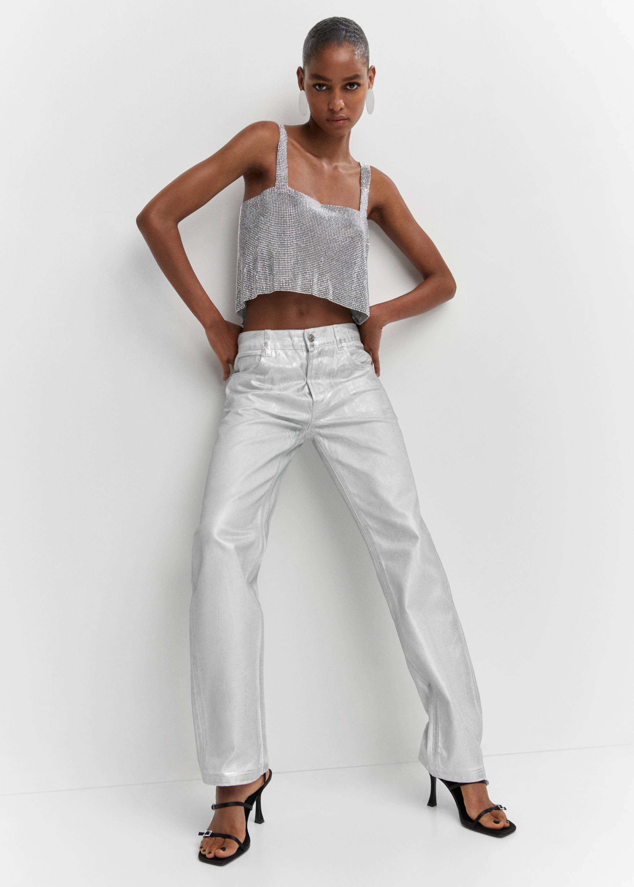 Top de rede com cristais - Pormenor do artigo 2