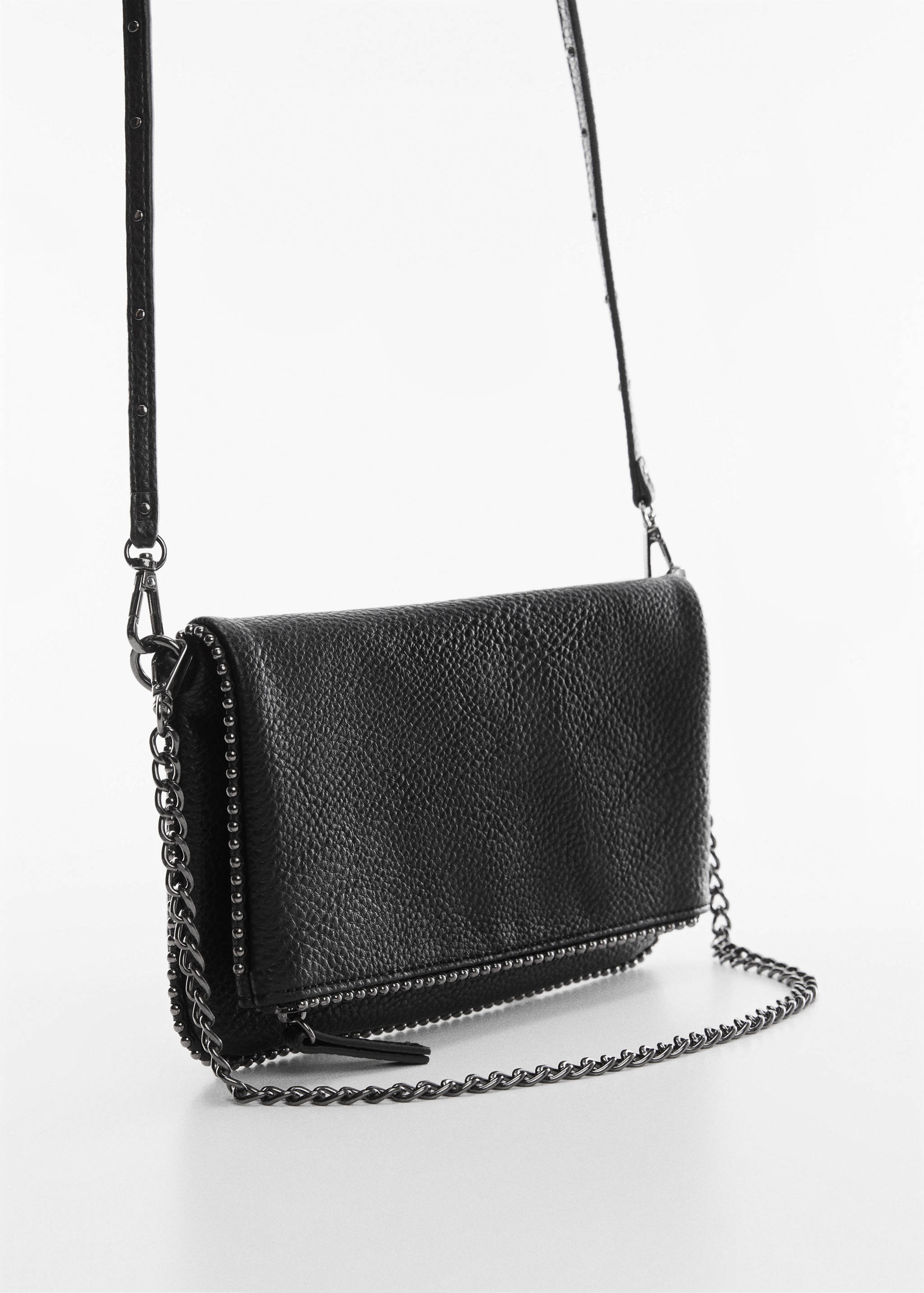 Faux-leather bag - Medium plane