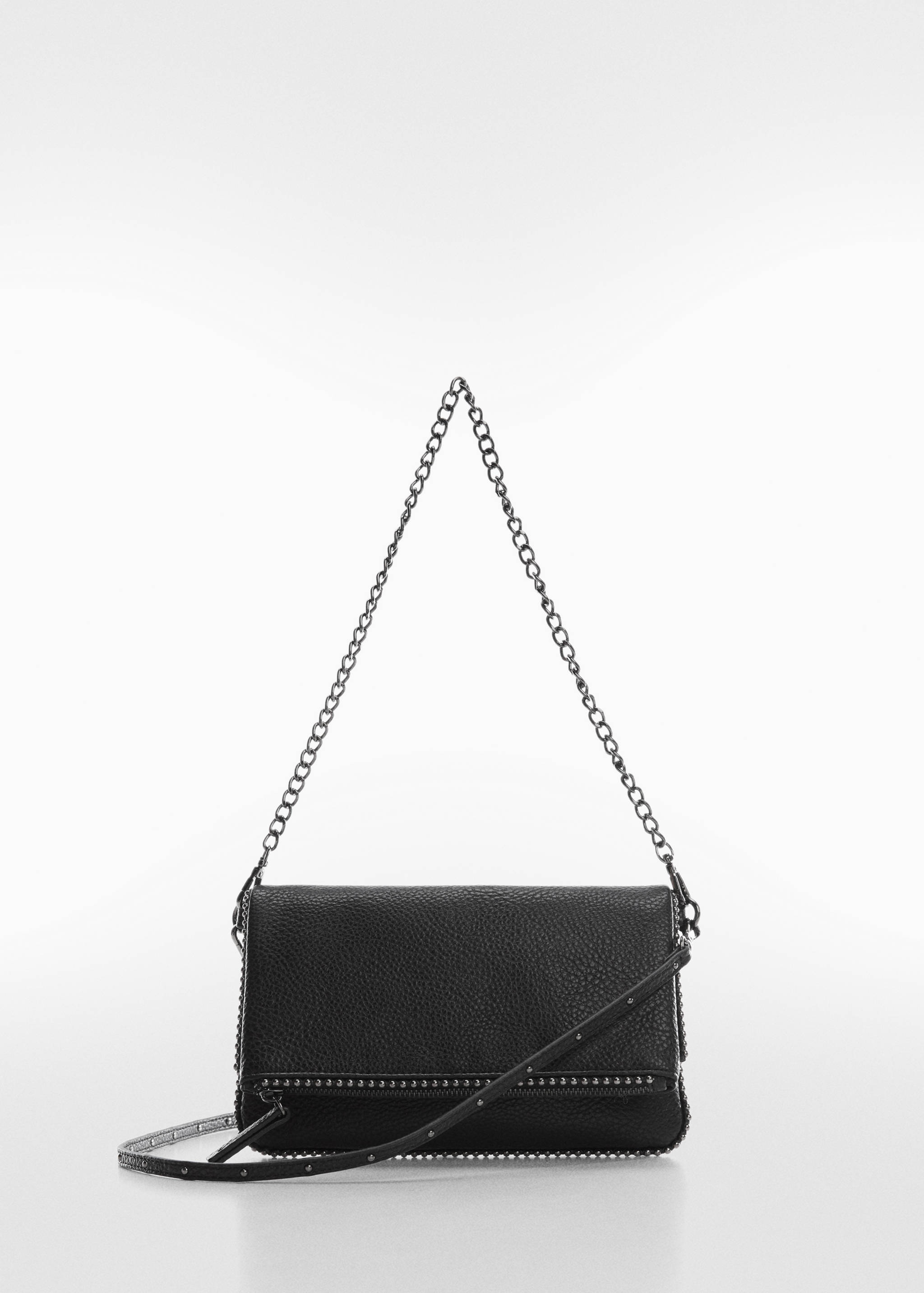 Faux-leather bag - Article without model