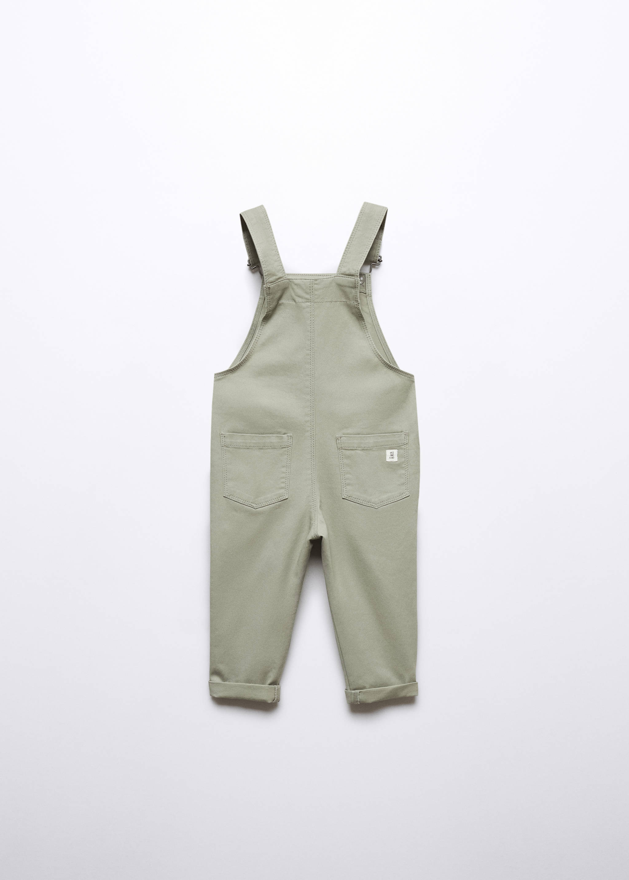 Peto vaquero forrado - Reverso del artículo