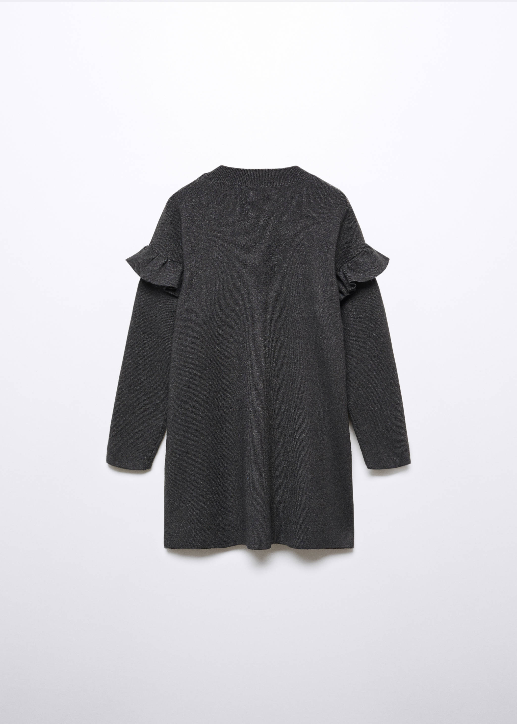 Strickkleid mit Rüschen - Rückseite des Artikels