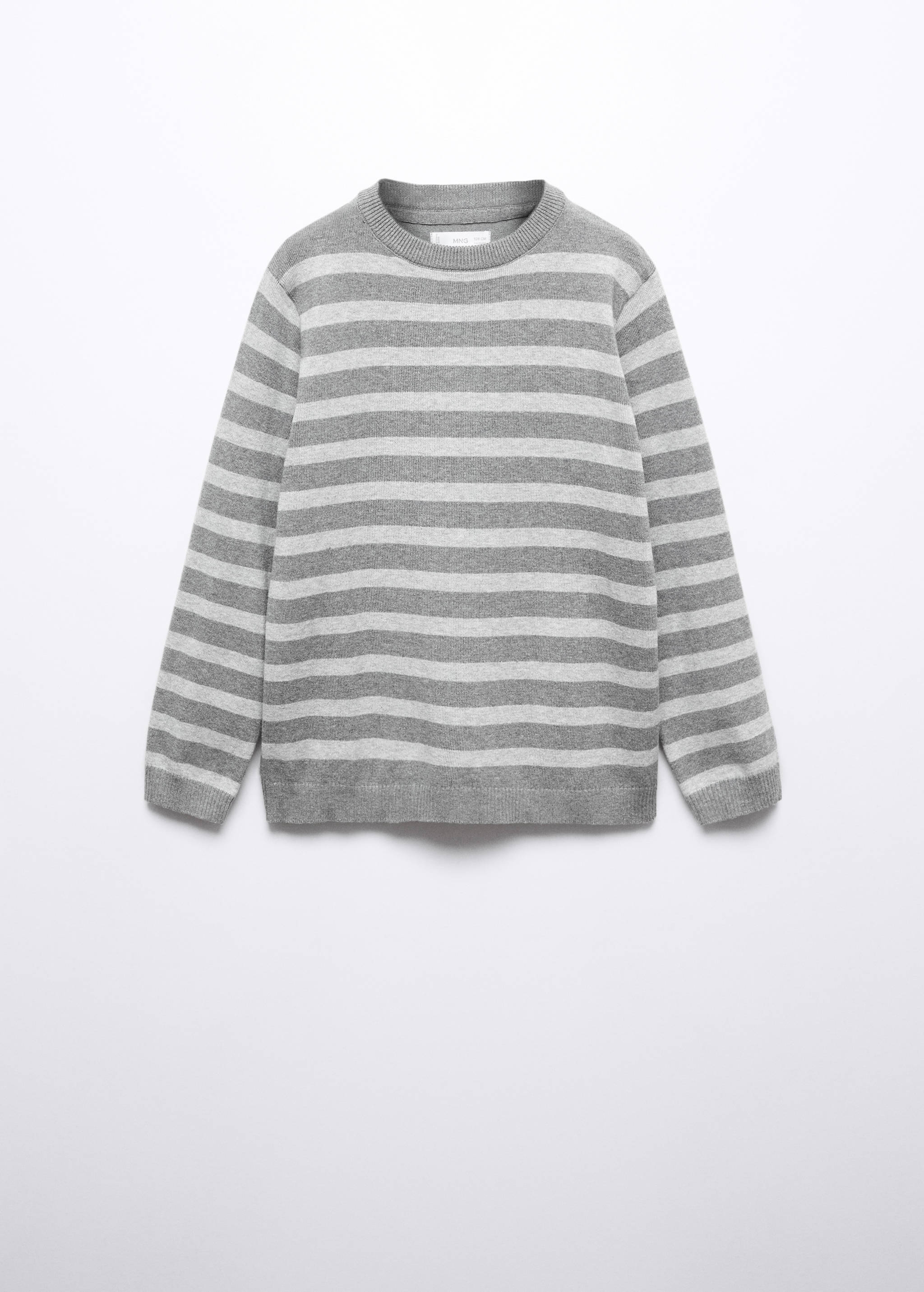 Gestreifter Strickpullover - Artikel ohne Model