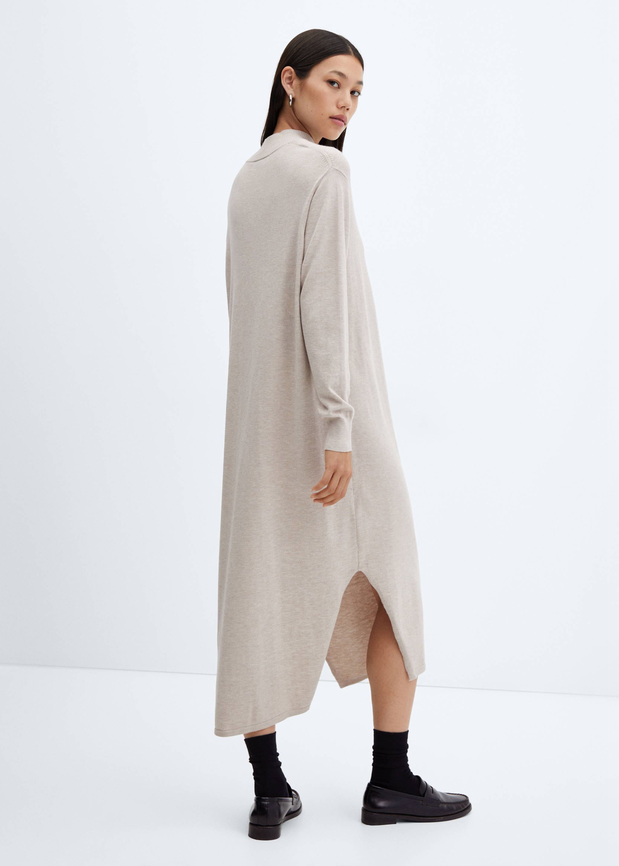 Knit midi dress - Reverse of the article