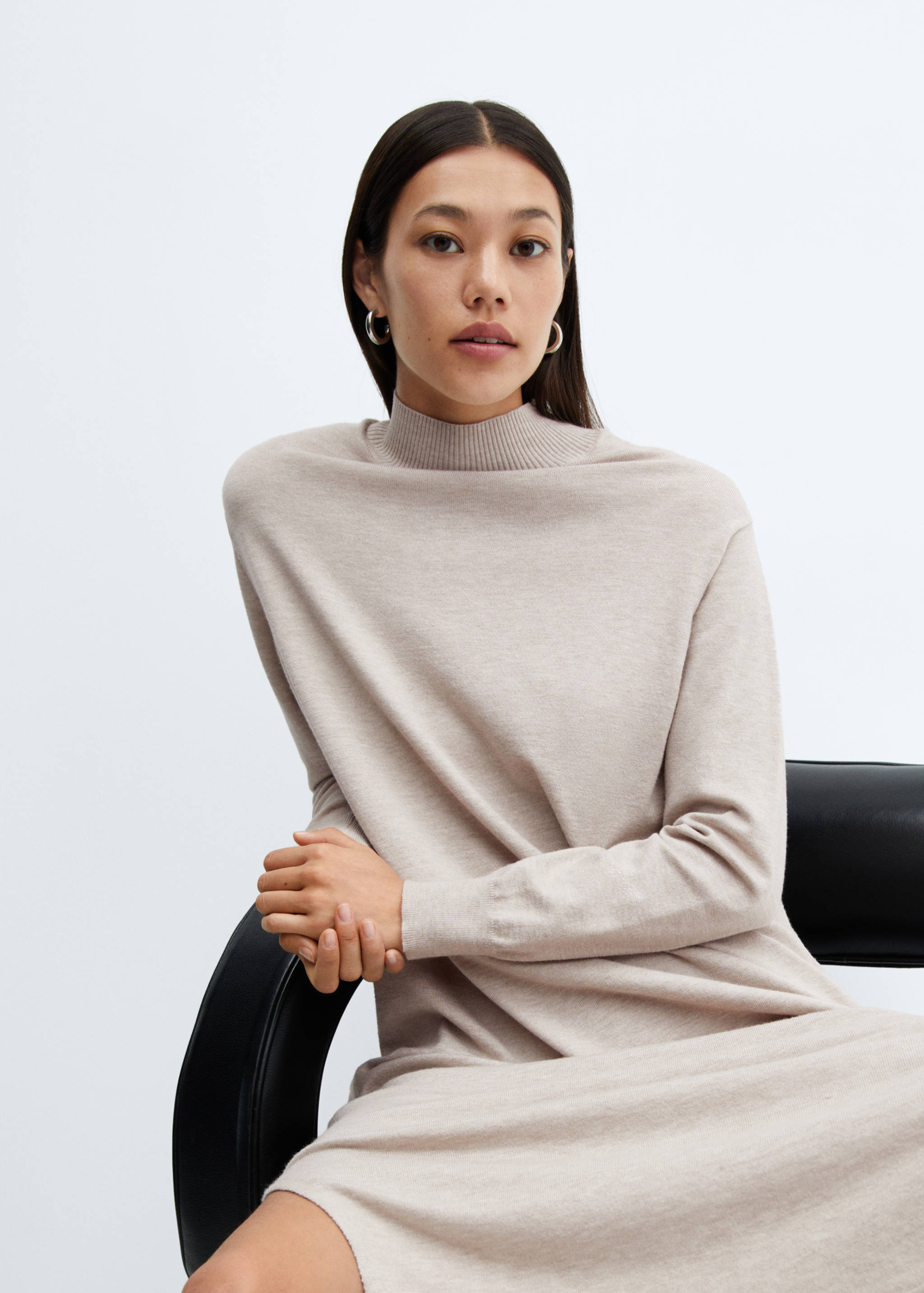 Knit midi dress - Details of the article 2