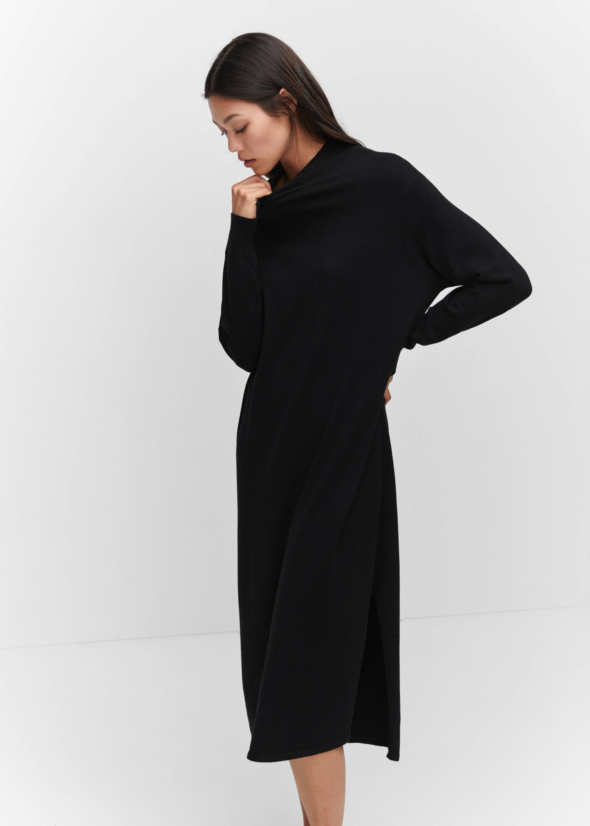 Knit midi dress - Details of the article 2