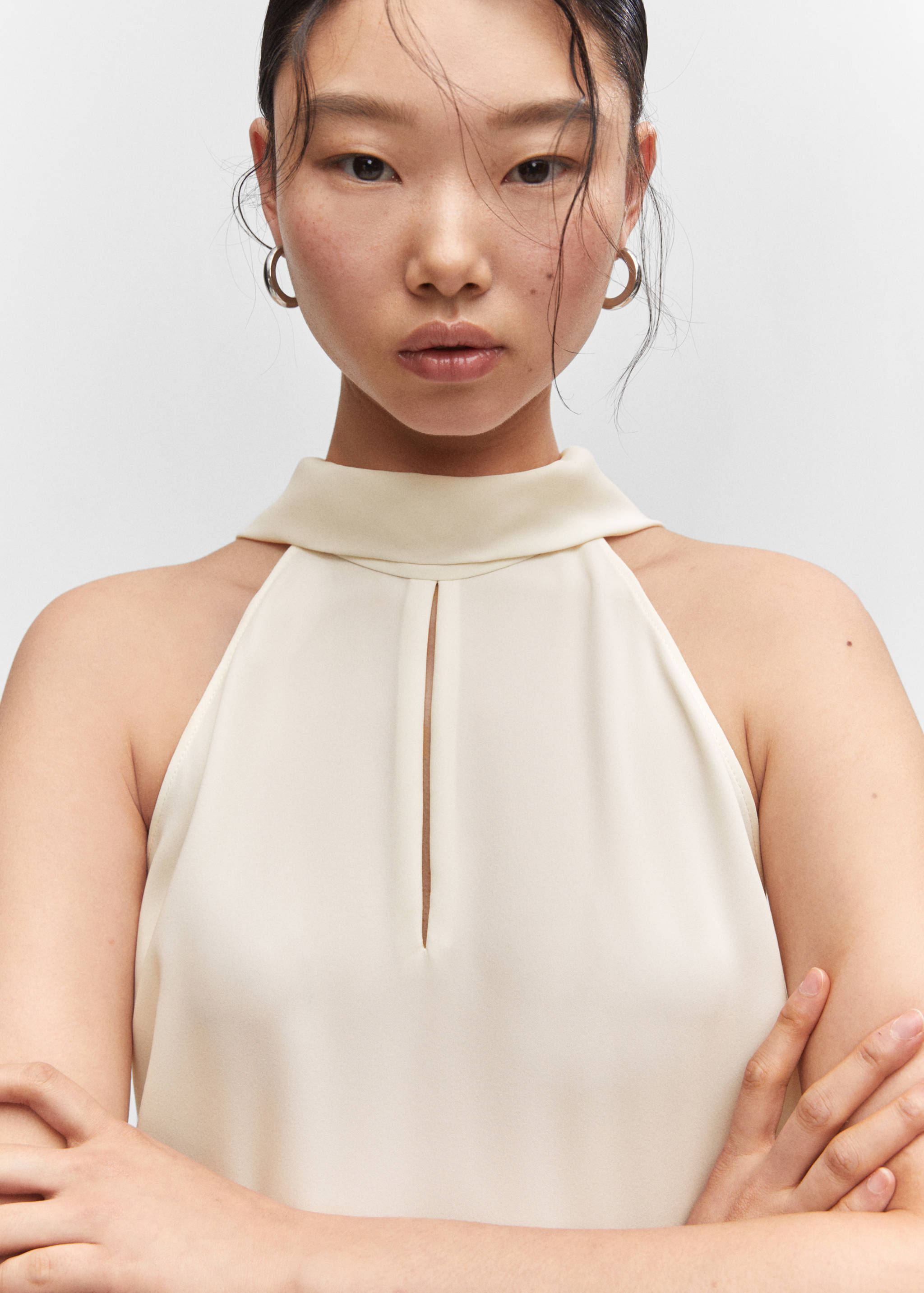 Blusa halter detalle abertura - Detalle del artículo 1