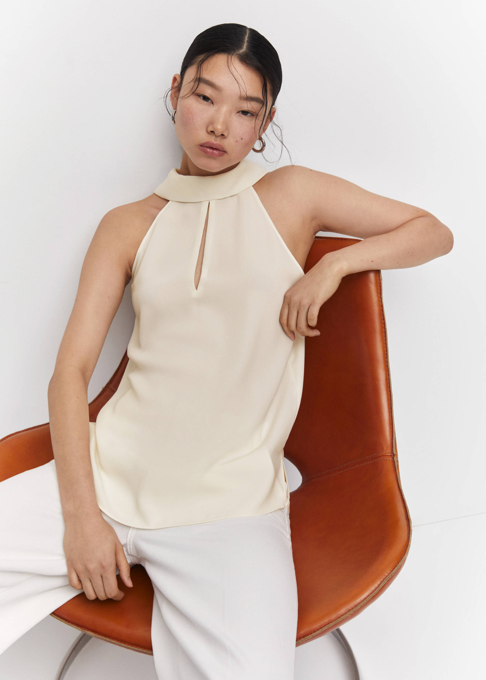 Blusa halter detalle abertura - Detalle del artículo 2