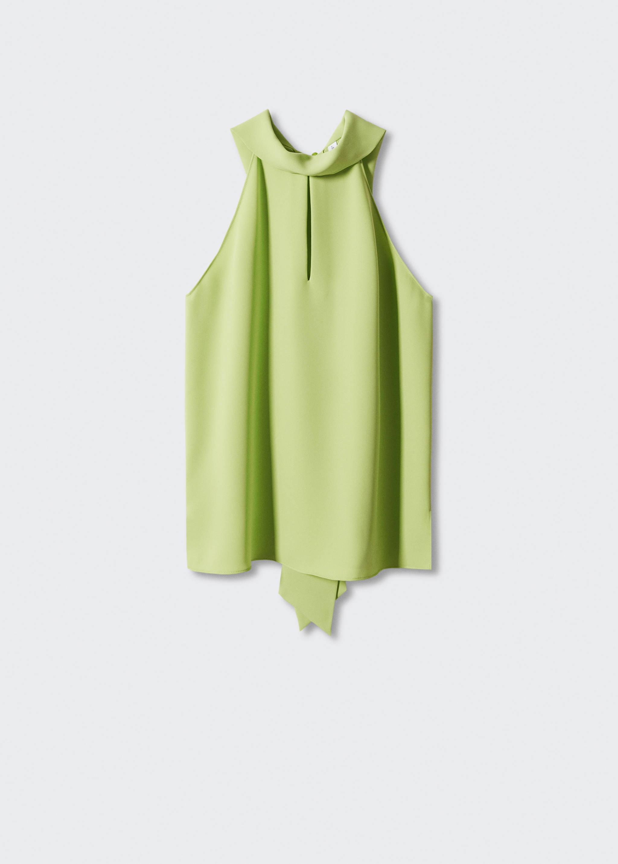 Blusa halter detalle abertura - Artículo sin modelo