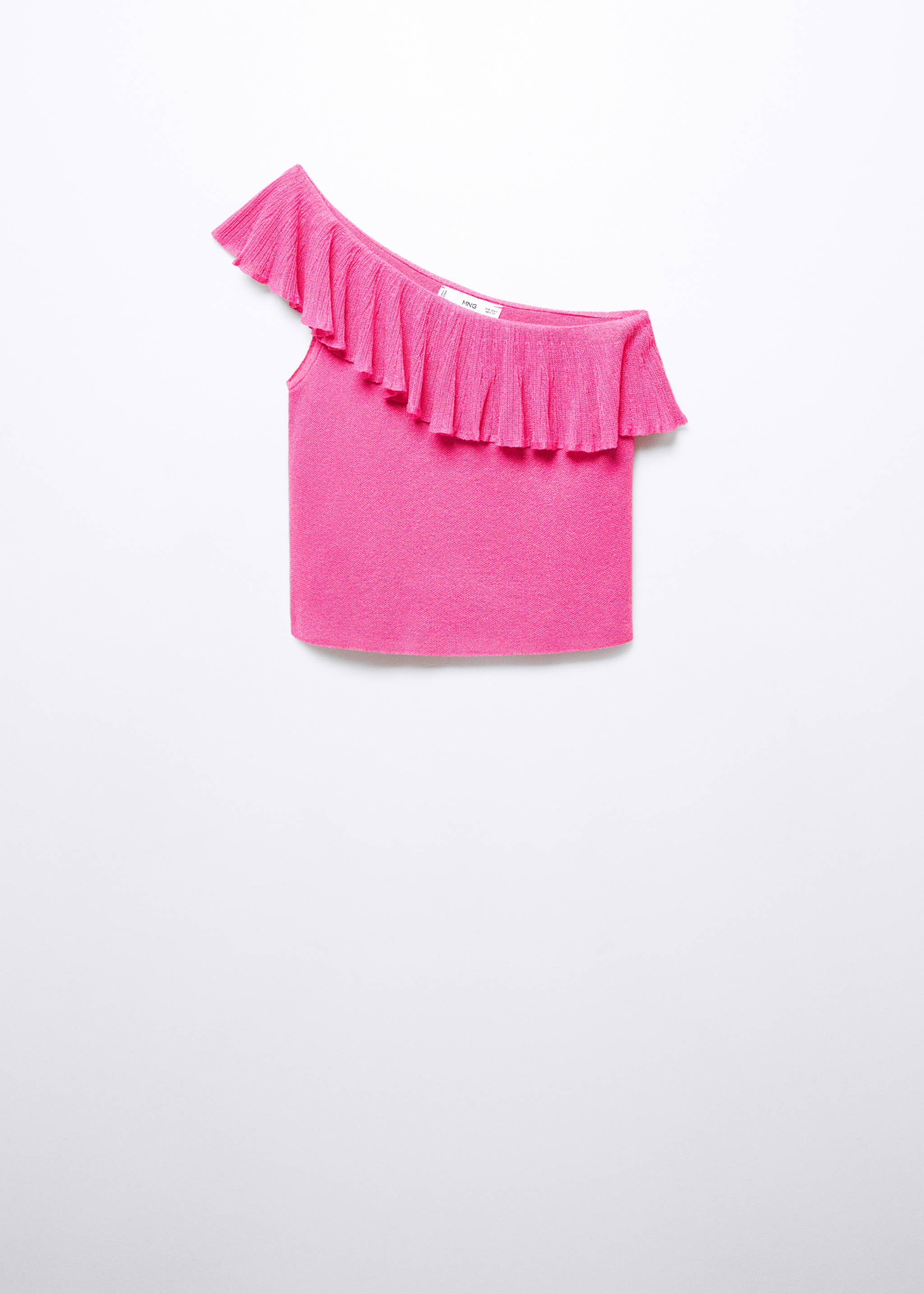 Asymmetrical ruffle top - Article without model