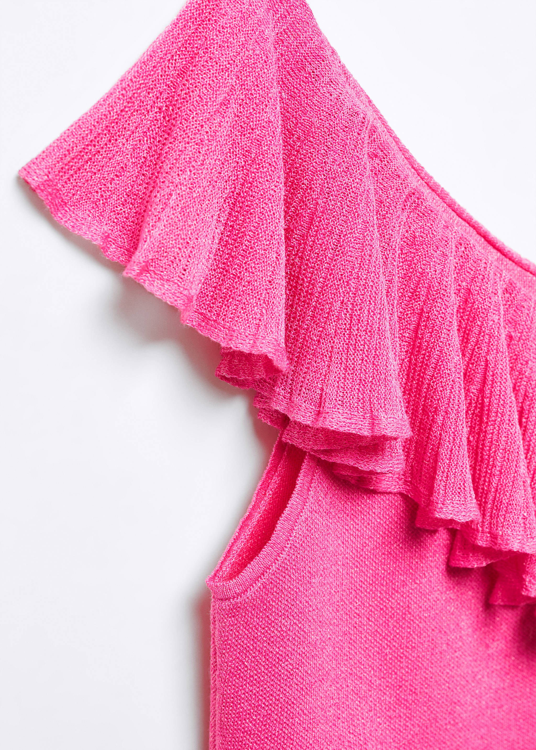 Asymmetrical ruffle top - Details of the article 8