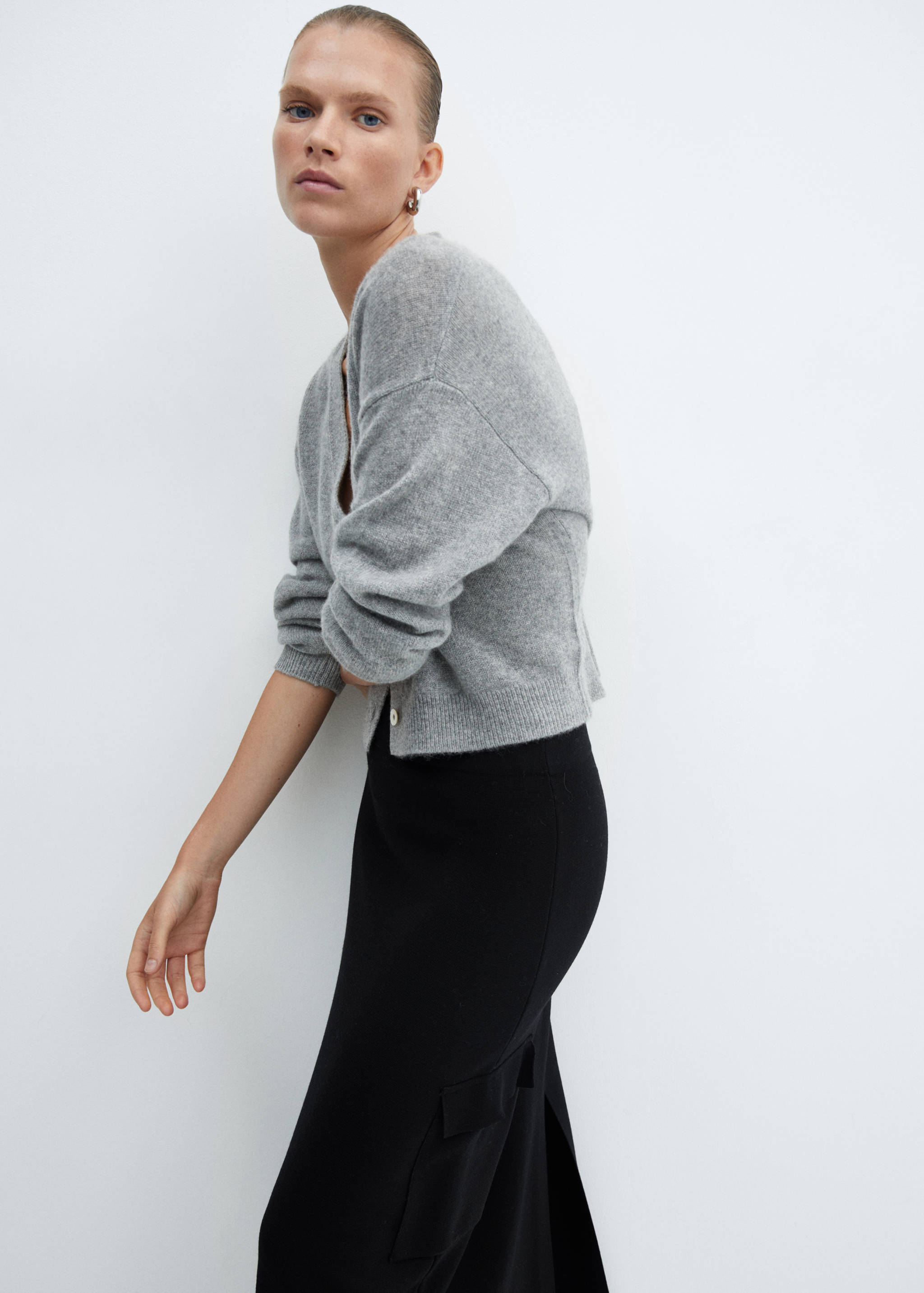 Jupe maille poches cargo - Détail de l'article 1