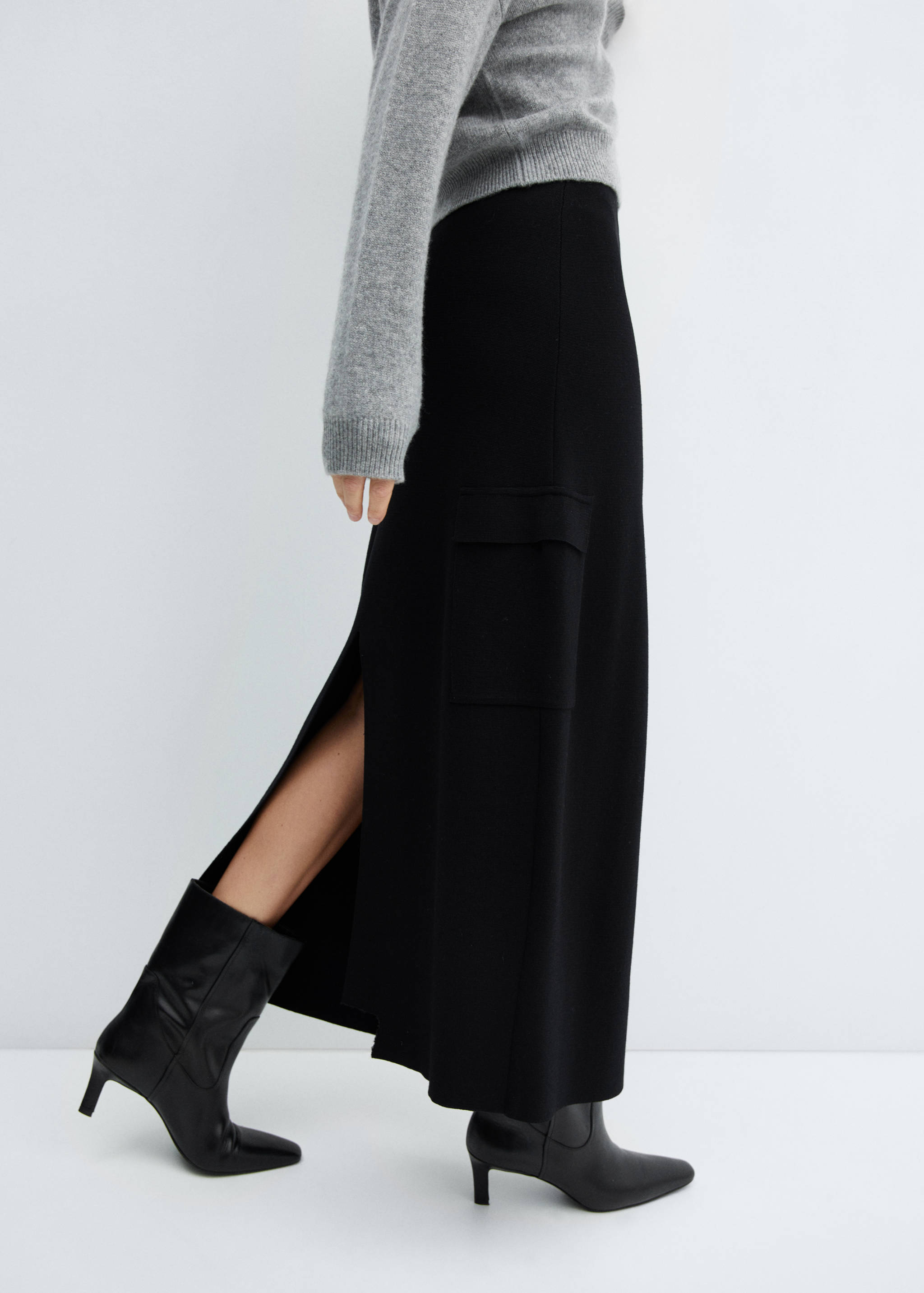 Jupe maille poches cargo - Détail de l'article 6