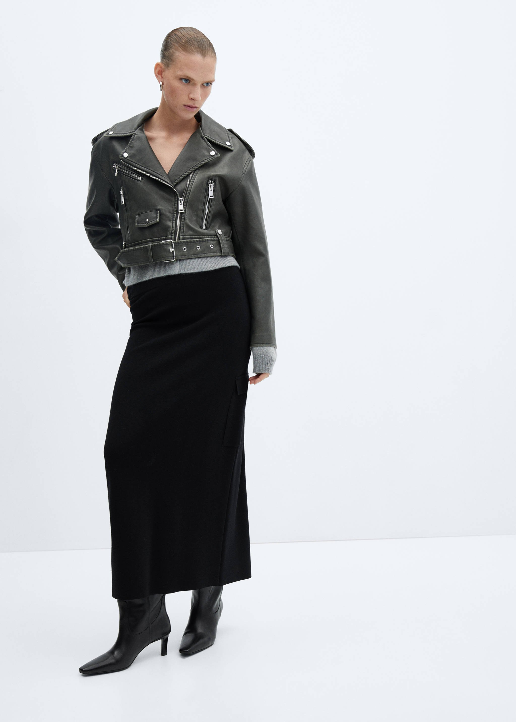 Jupe maille poches cargo - Détail de l'article 2