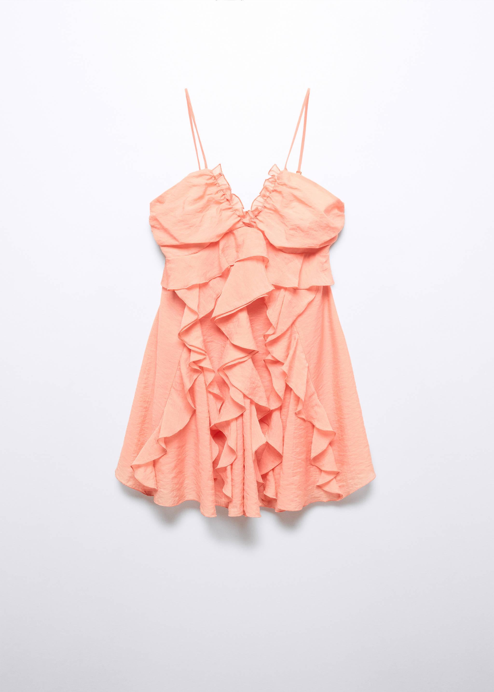 Lyocell ruffle dress - Article without model