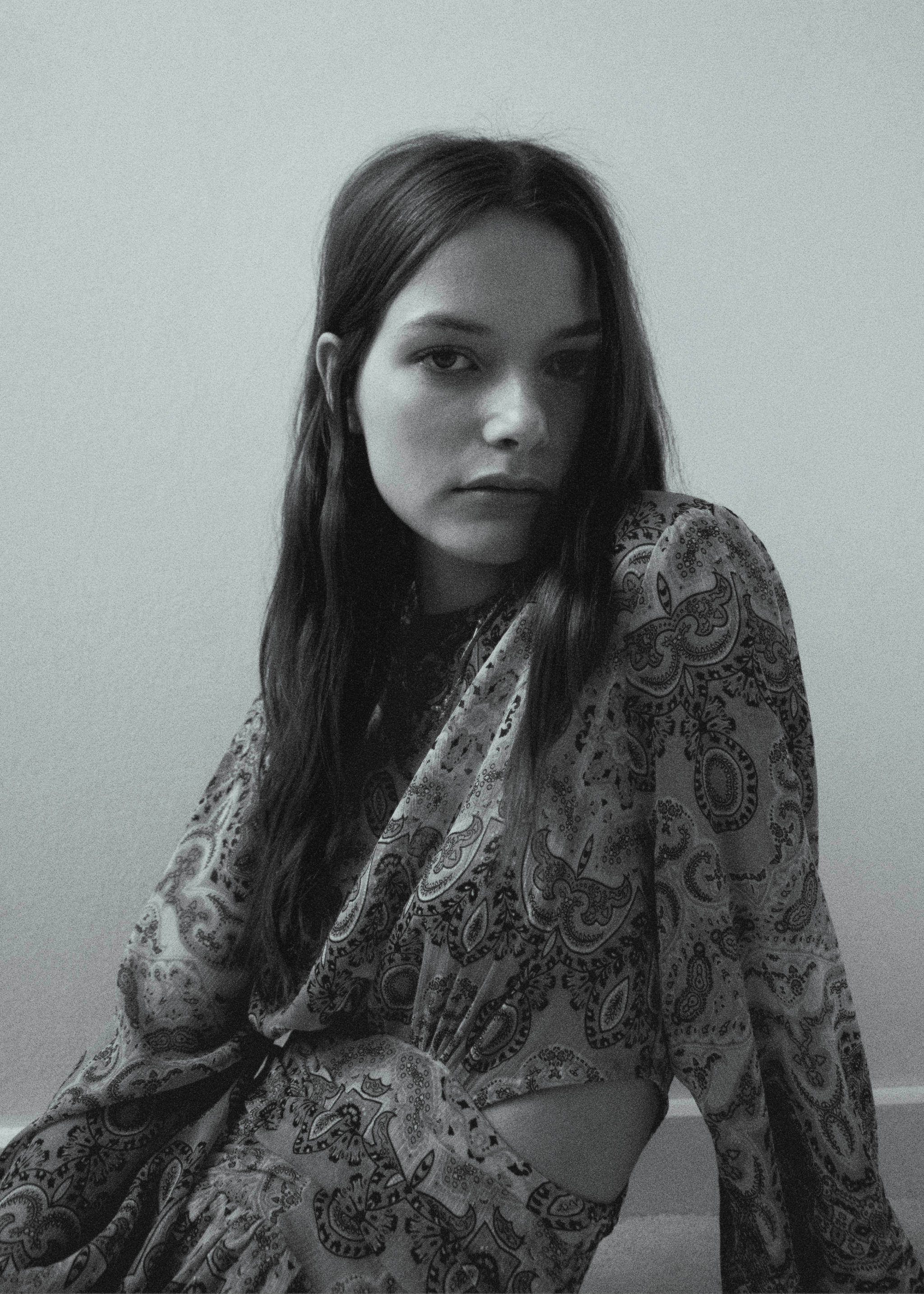 Vestido estampado aberturas - Detalle del artículo 5