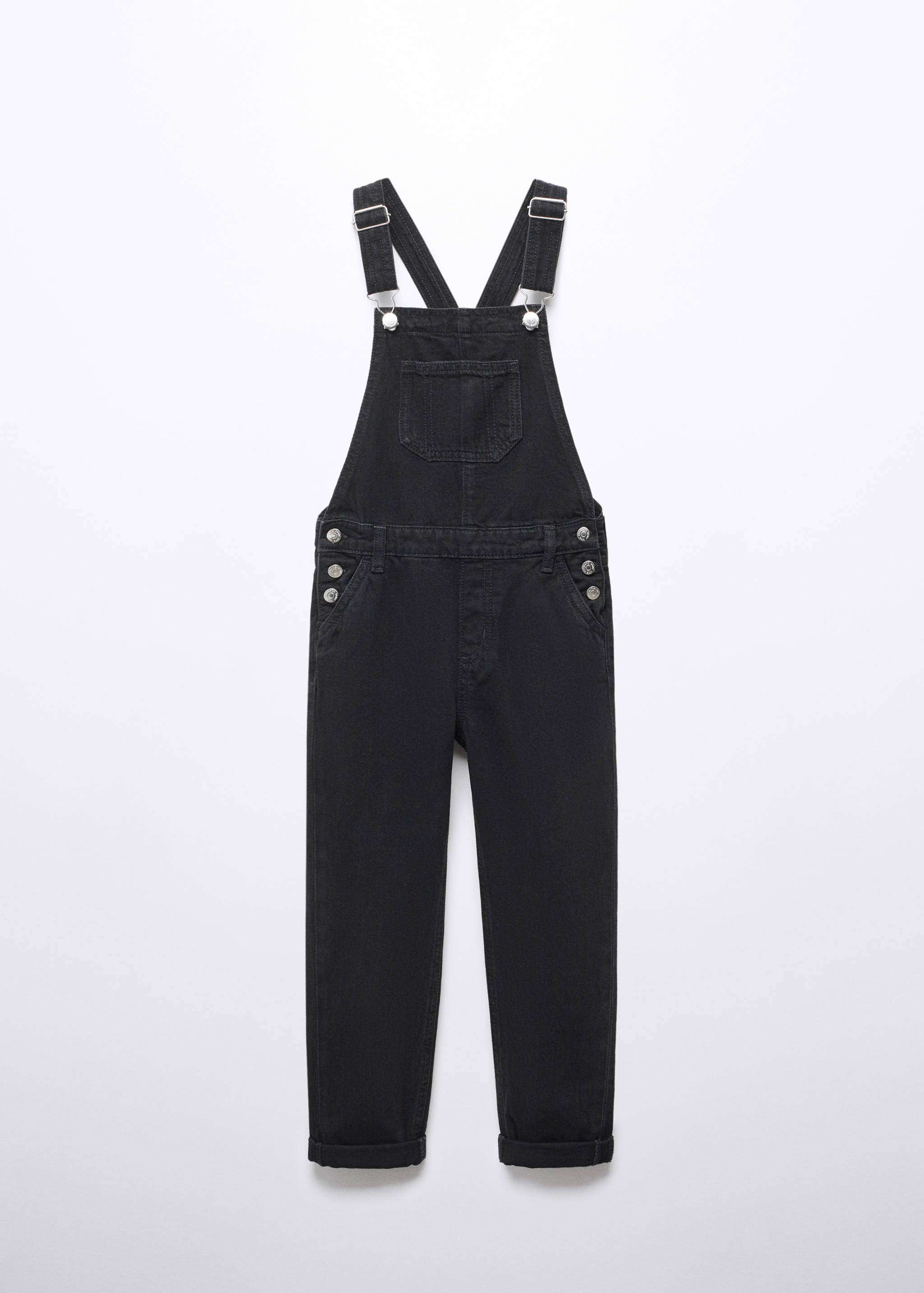 Long denim dungarees - Article without model