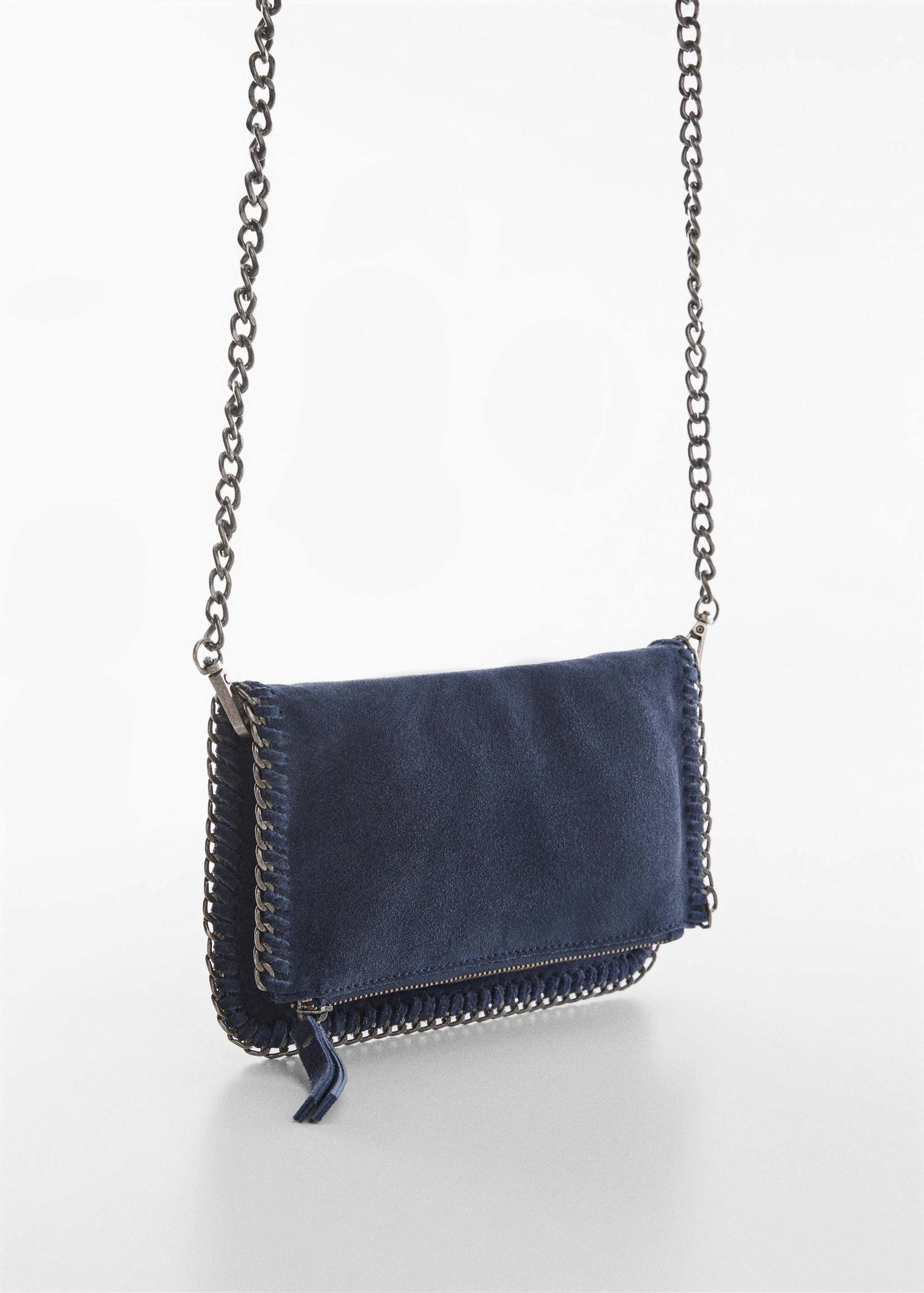 Flap cross-body bag - Medium plane