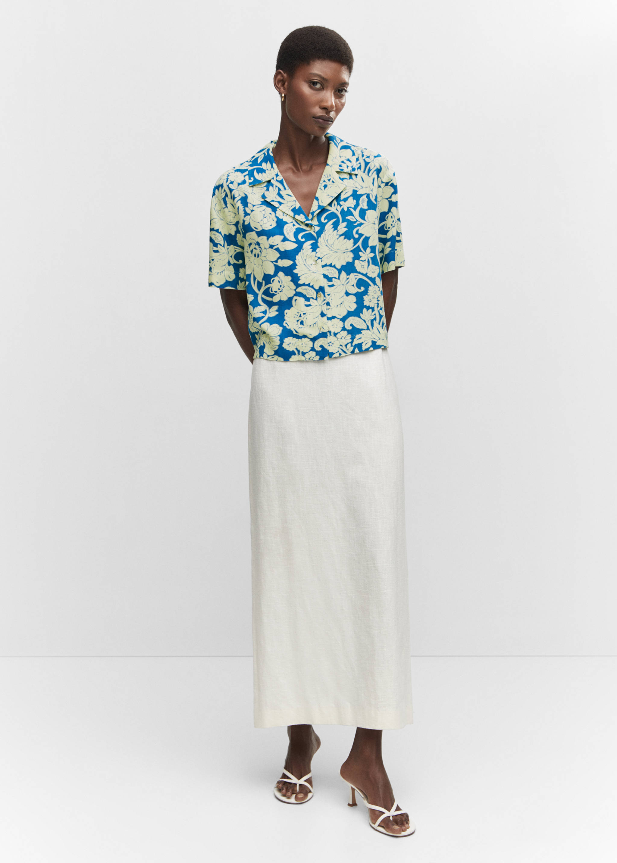 Printed short-sleeved shirt - General plane