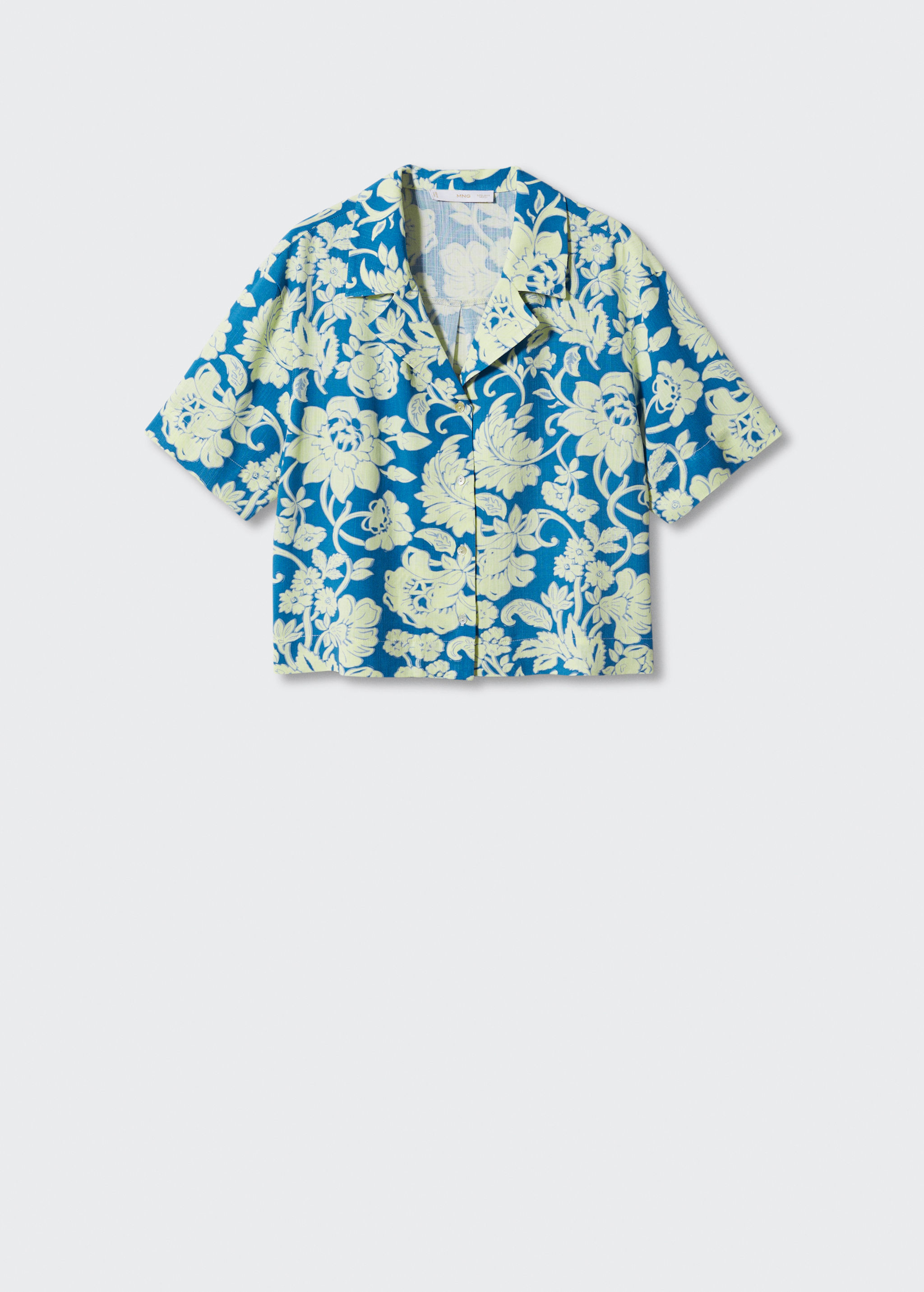 Camisa màniga curta estampada - Article sense model