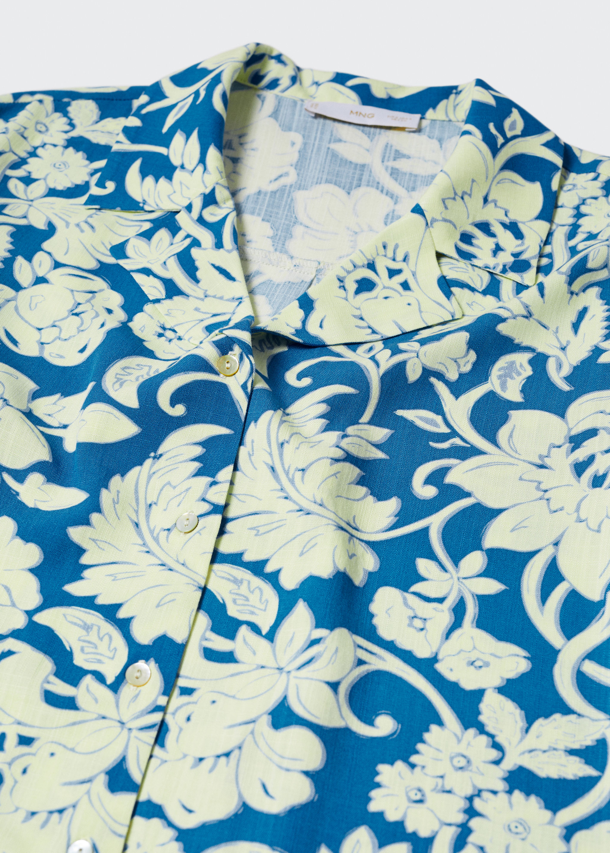 Camisa màniga curta estampada - Detall de l'article 8