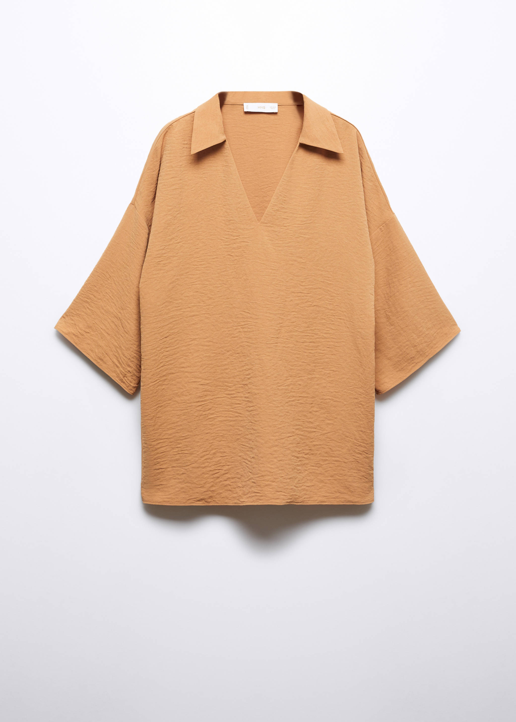 Double shirt-collar blouse - Article without model