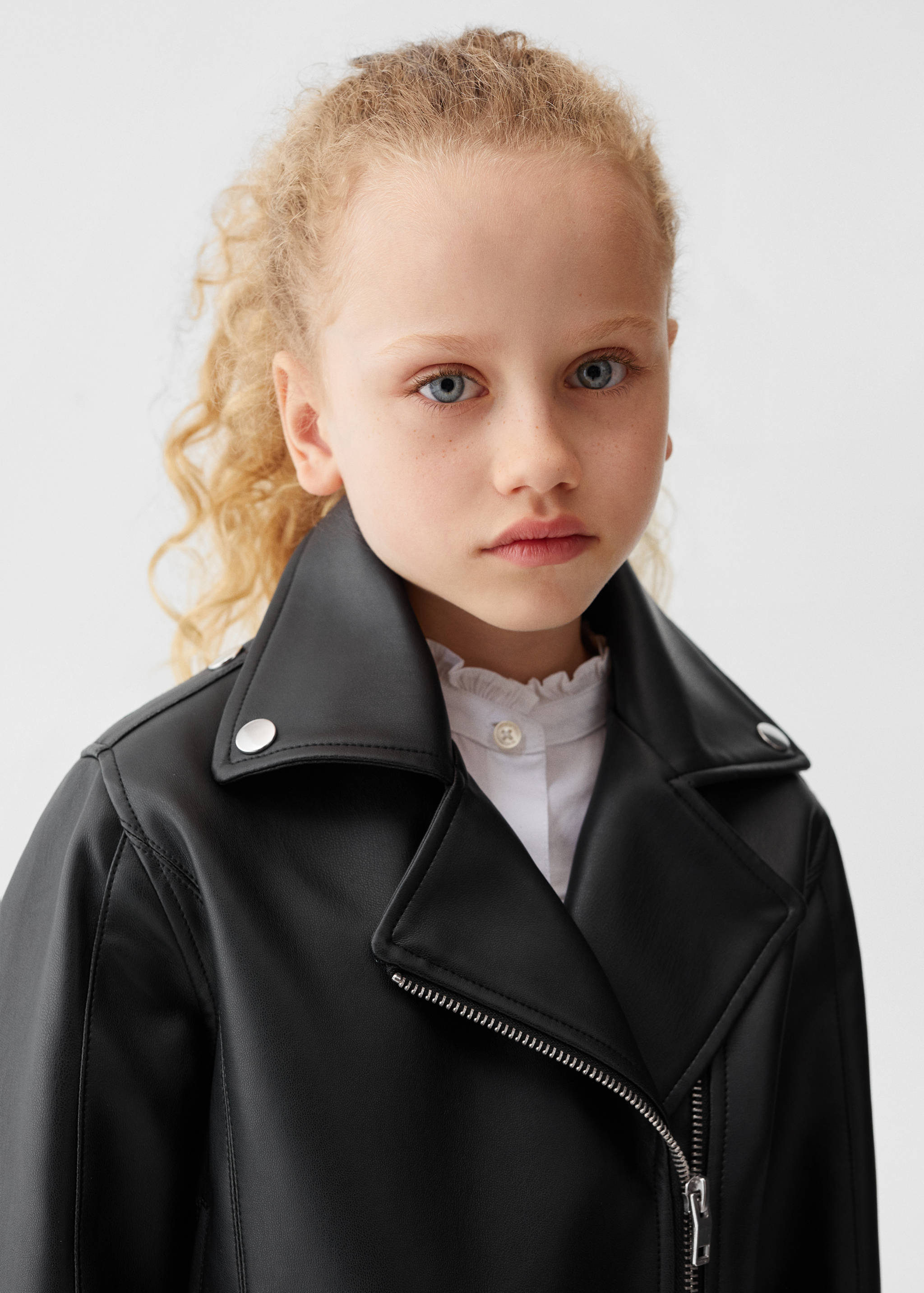 Faux-leather jacket - Details of the article 1