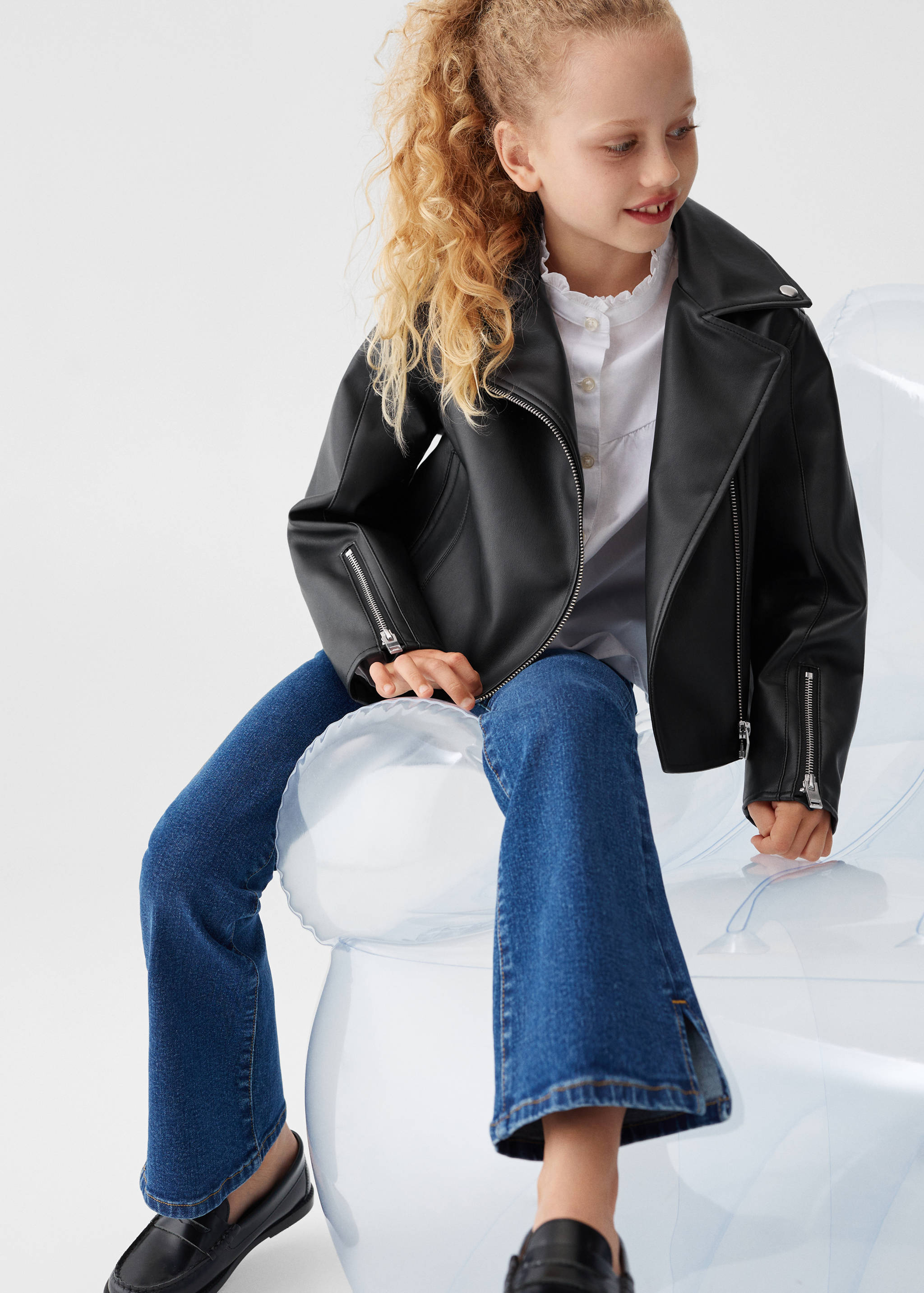 Faux-leather jacket - Details of the article 2