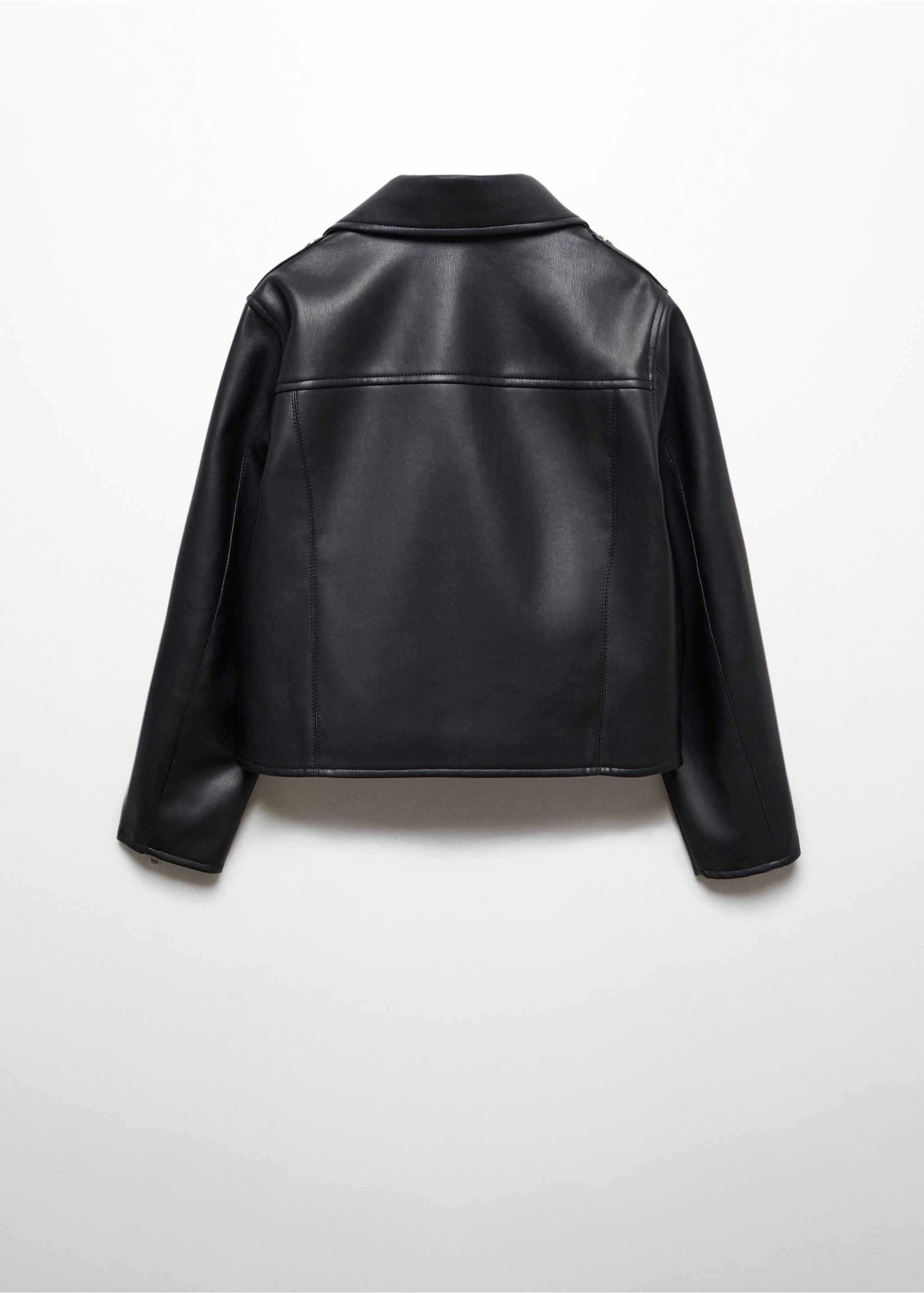 Leather-effect jacket - Reverse of the article