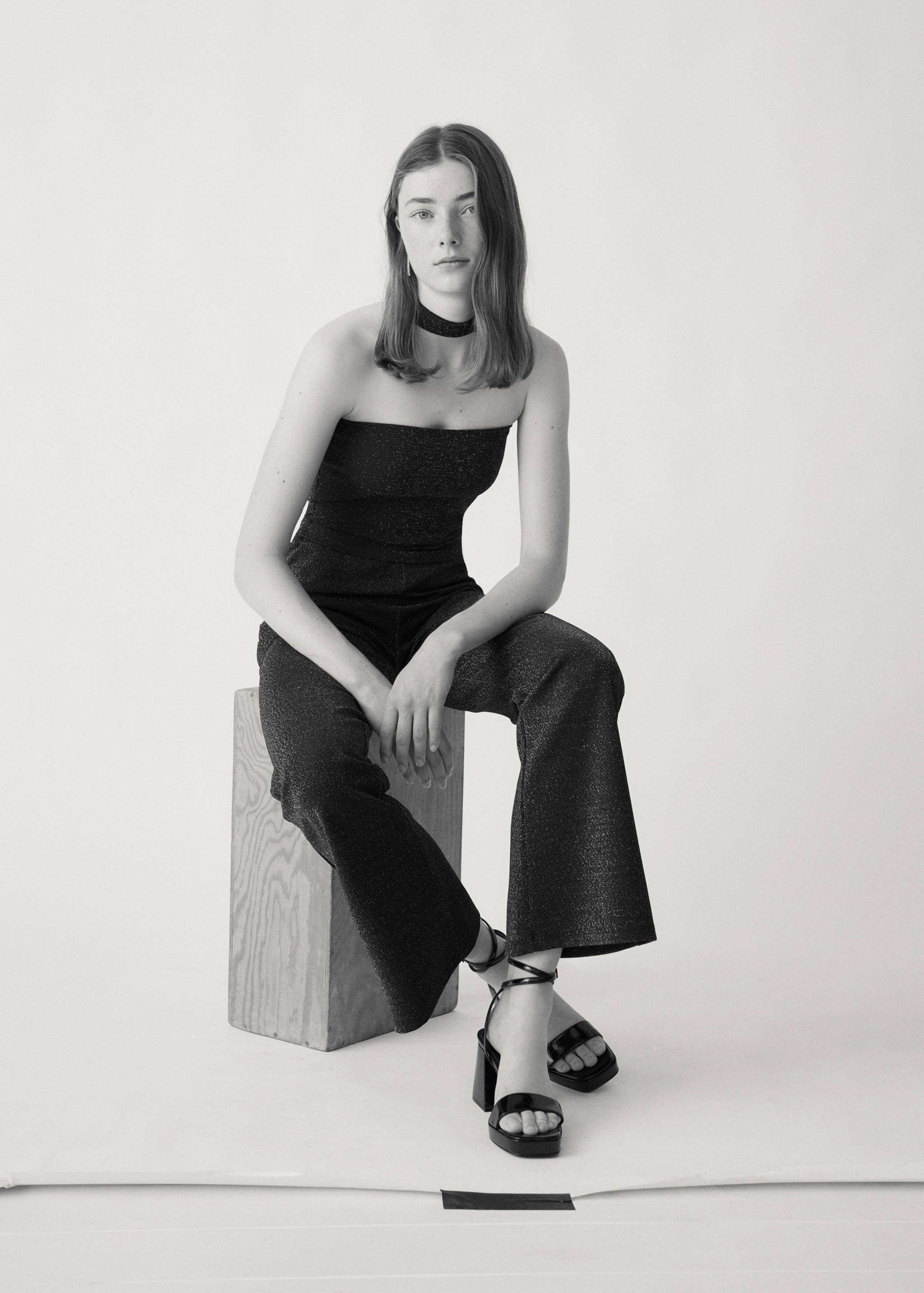 Leggings in Glanzoptik - Detail des Artikels 5