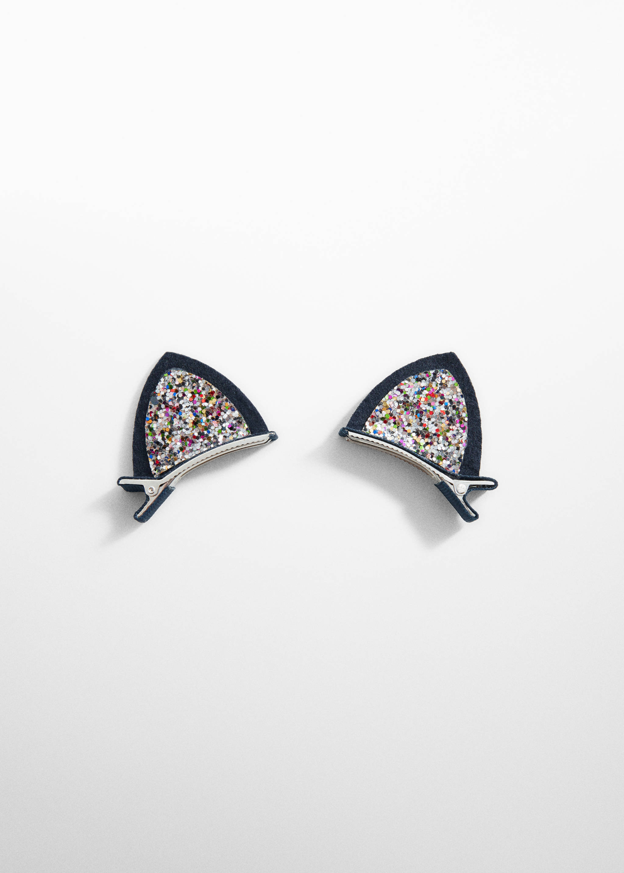 Pack of 2 glitter hair clips - Article without model