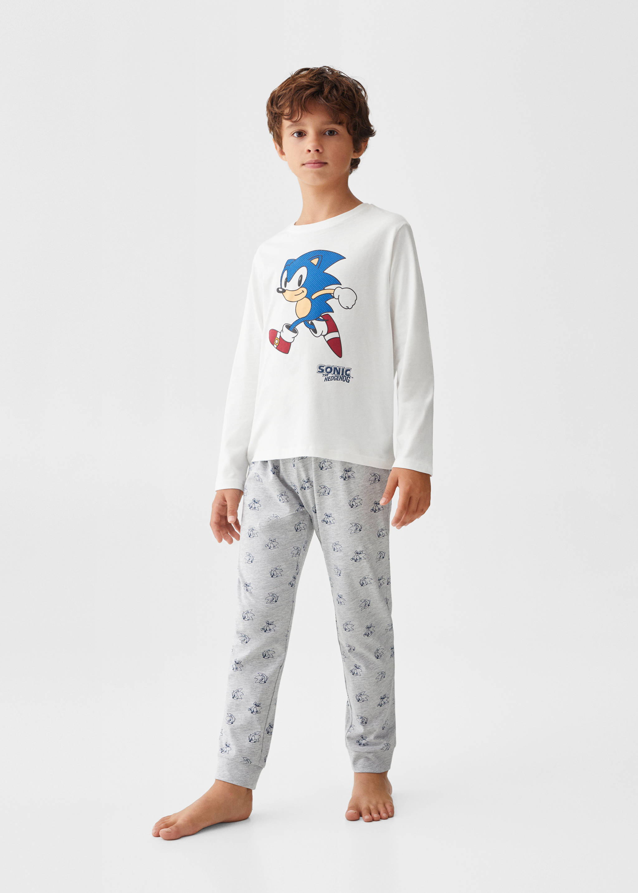 Pyjama long Sonic - Plan général