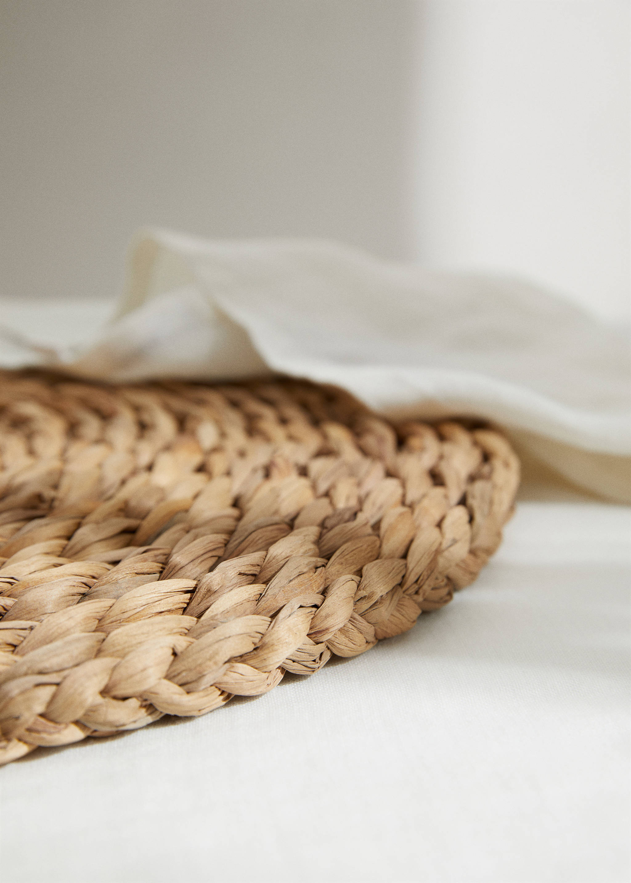 Individual redondo tejido natural - Detalle del artículo 7