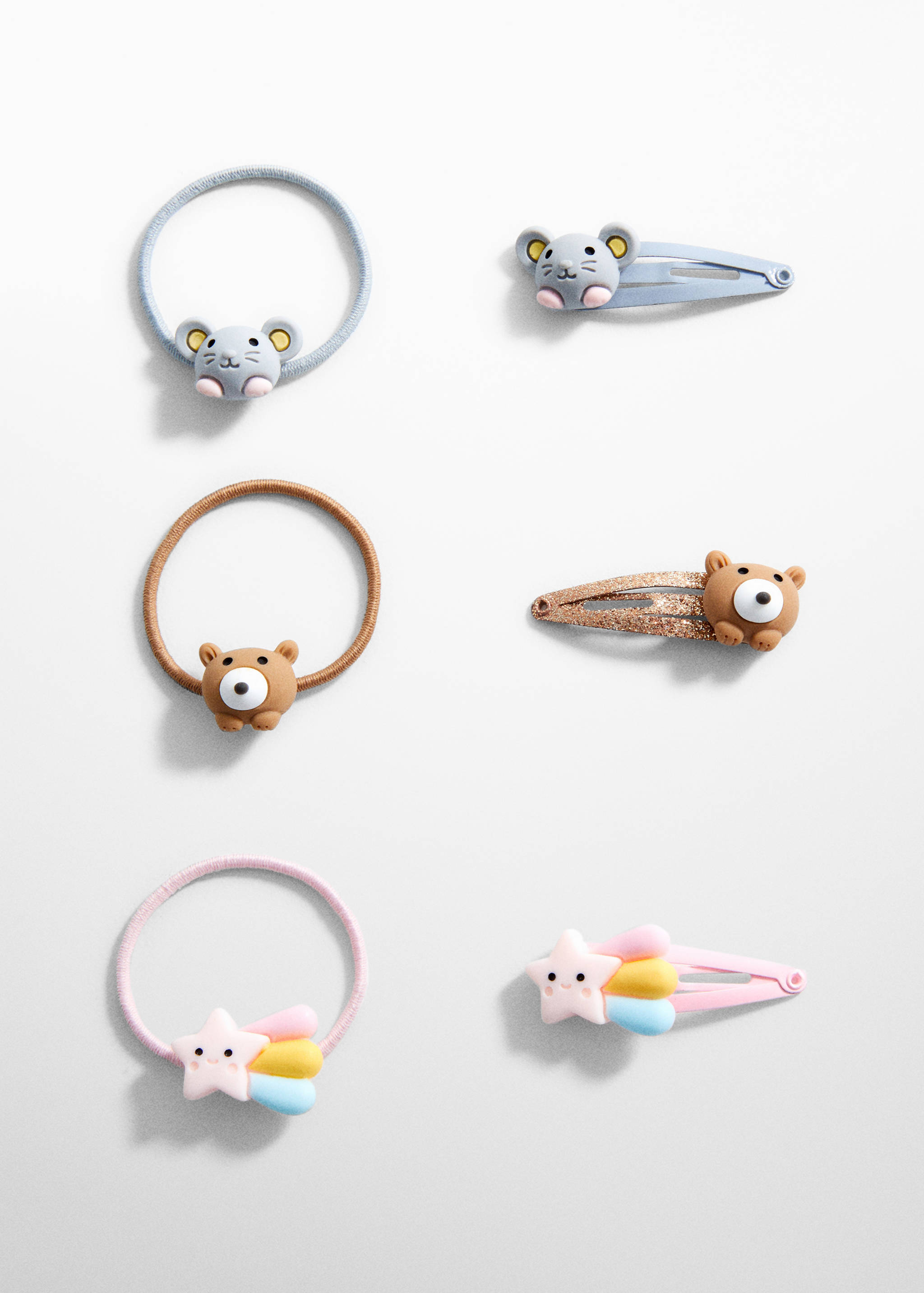 Sada gumiček a sponek - Zboží bez modelu