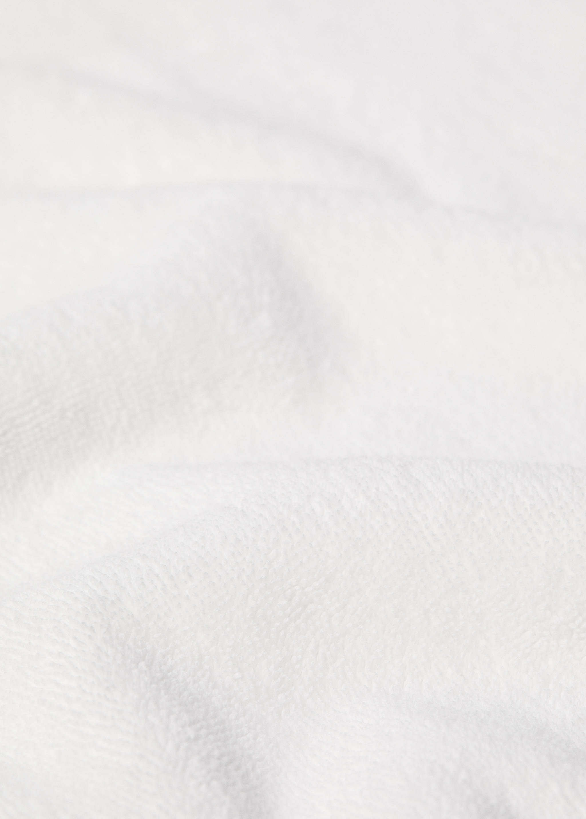 Serviette de toilette liseré brodé 50x90 cm - Détail de l'article 1