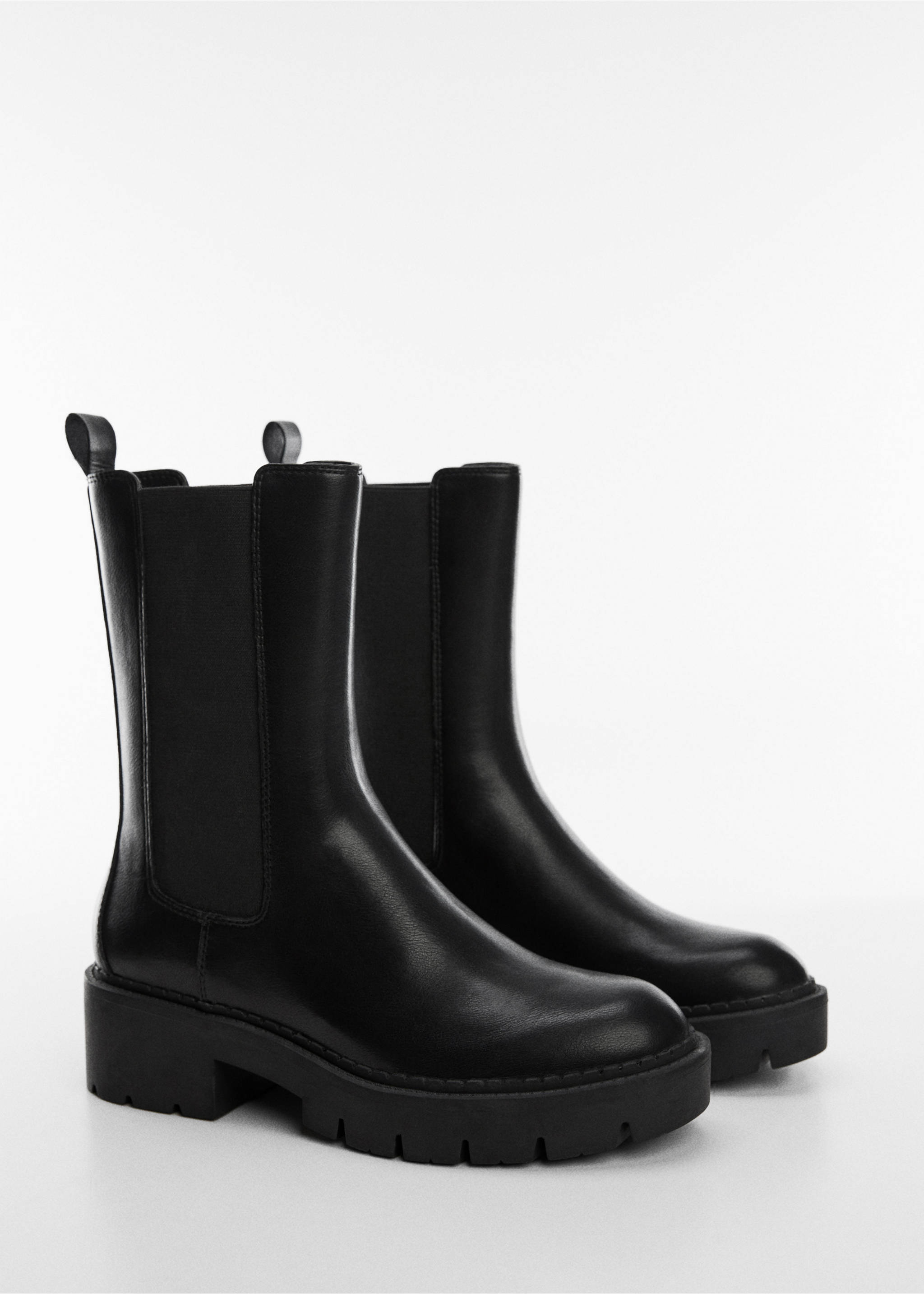 Stivali alti - Piano medio, Nero. Ref: 57074390-00.