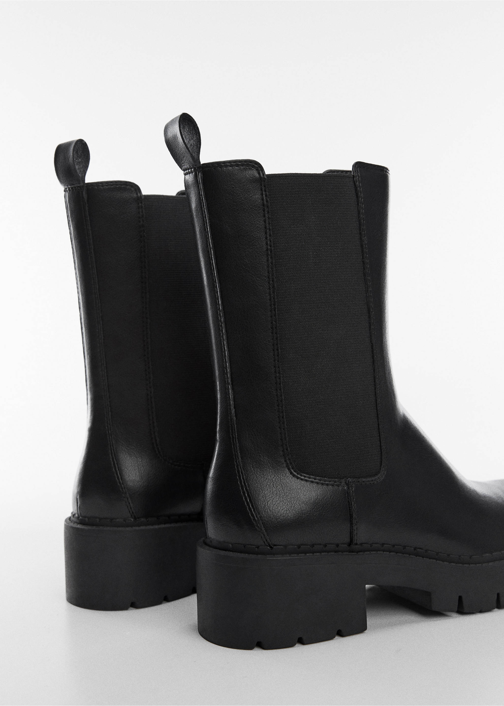 Stivali alti - Dettaglio dell'articolo 1, Nero. Ref: 57074390-00.