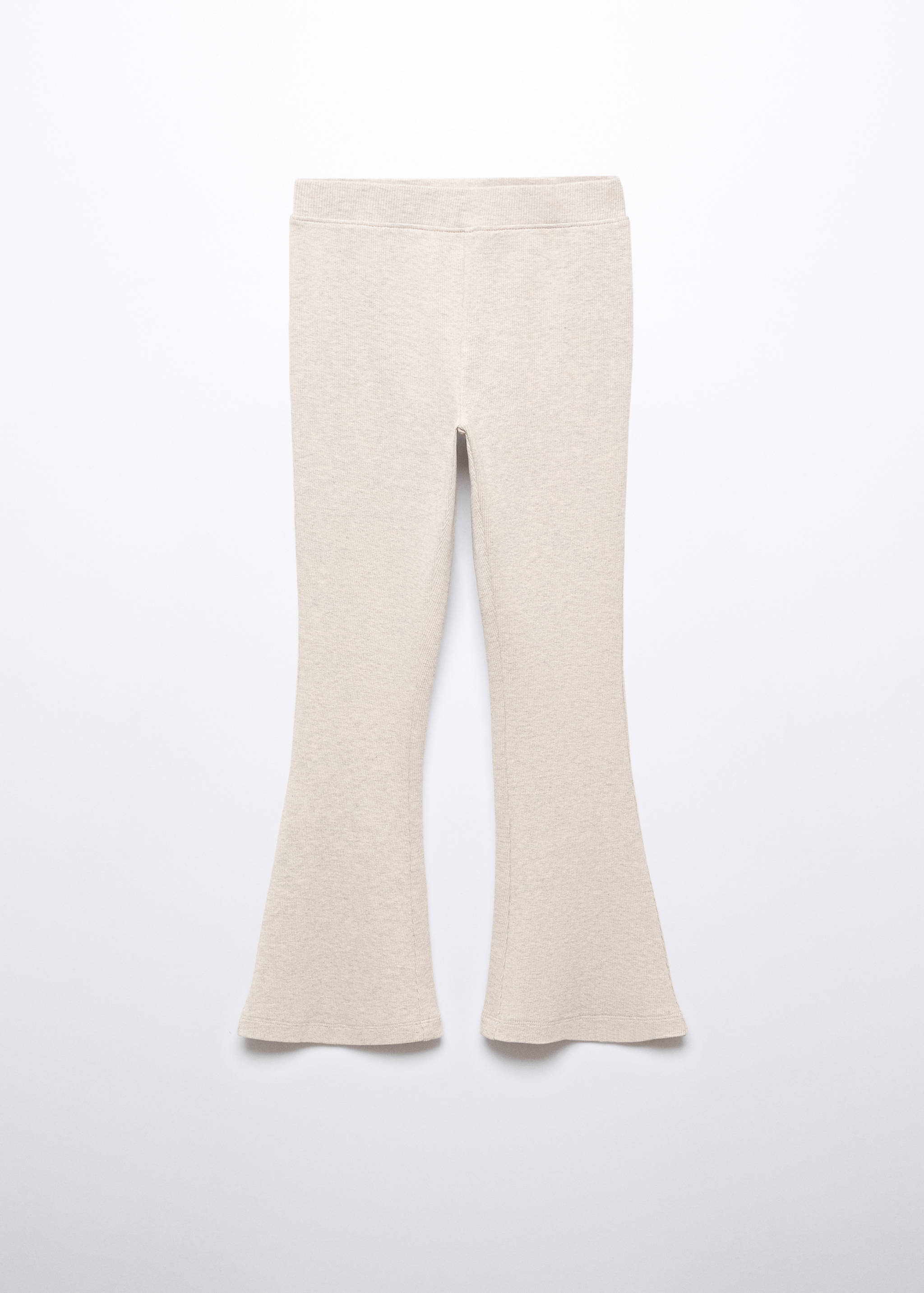 Flared knitted leggings - Article without model