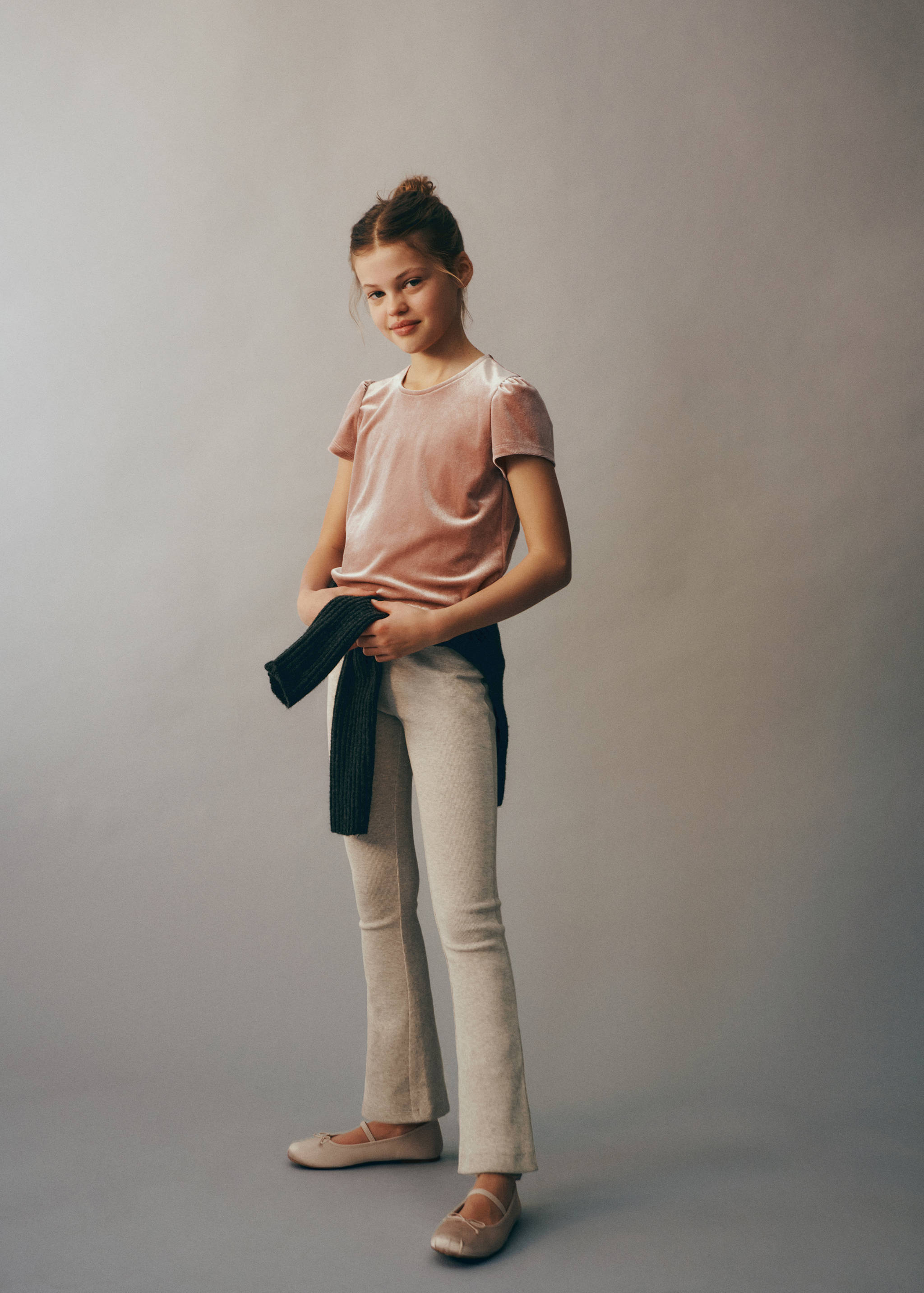 Flared knitted leggings - Details of the article 5