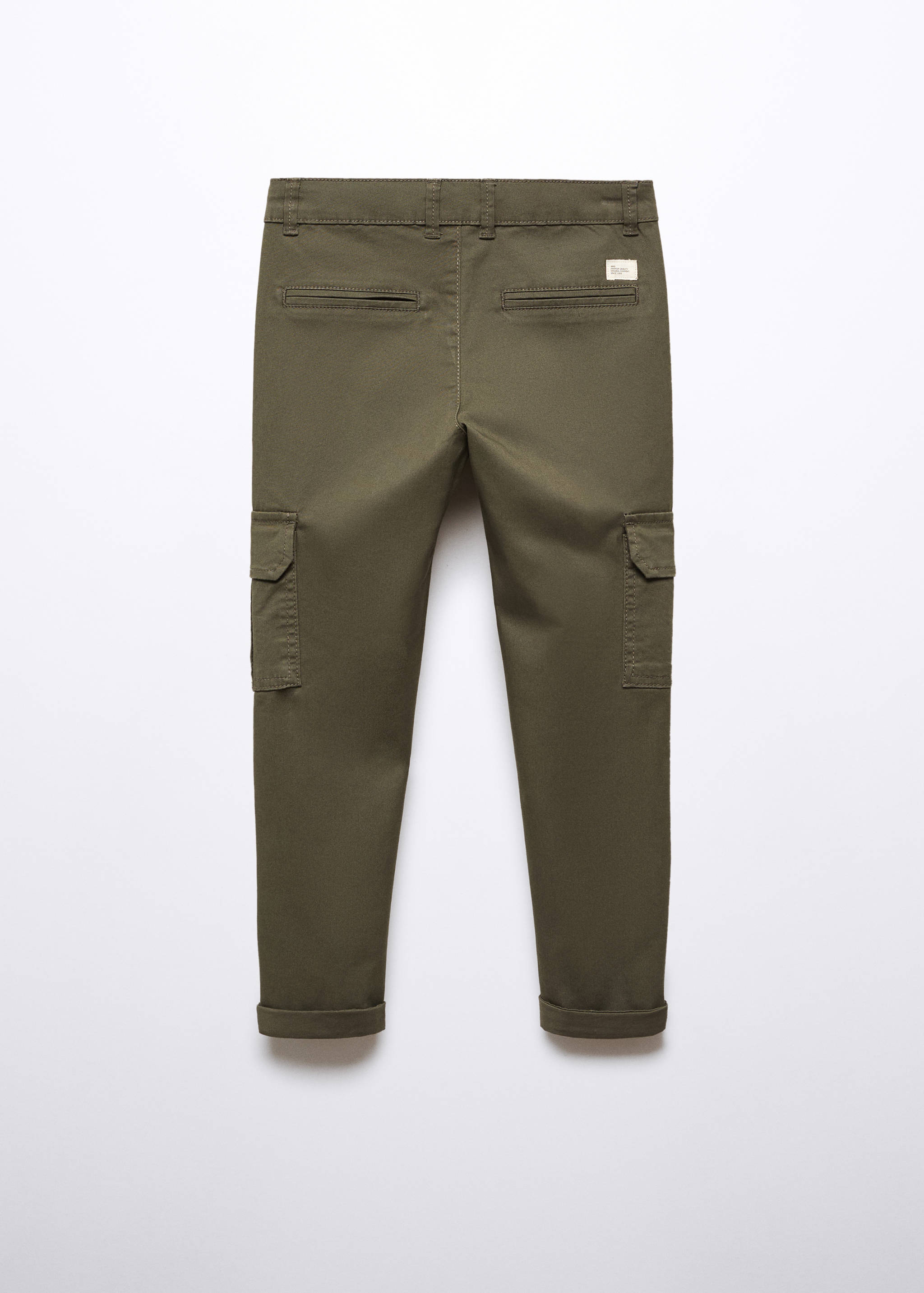 Cargohose aus Baumwolle - Rückseite des Artikels