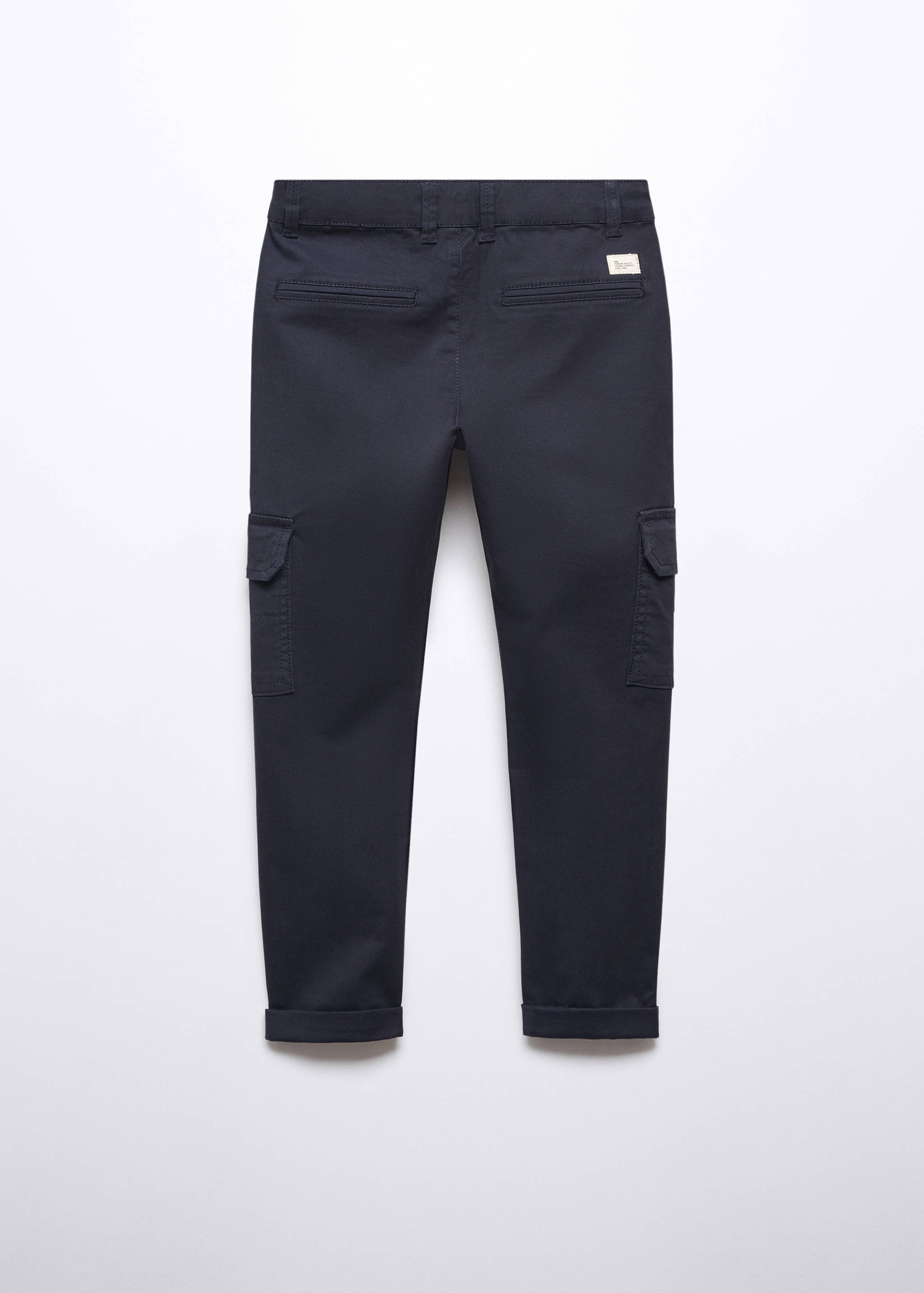 Cargohose aus Baumwolle - Rückseite des Artikels