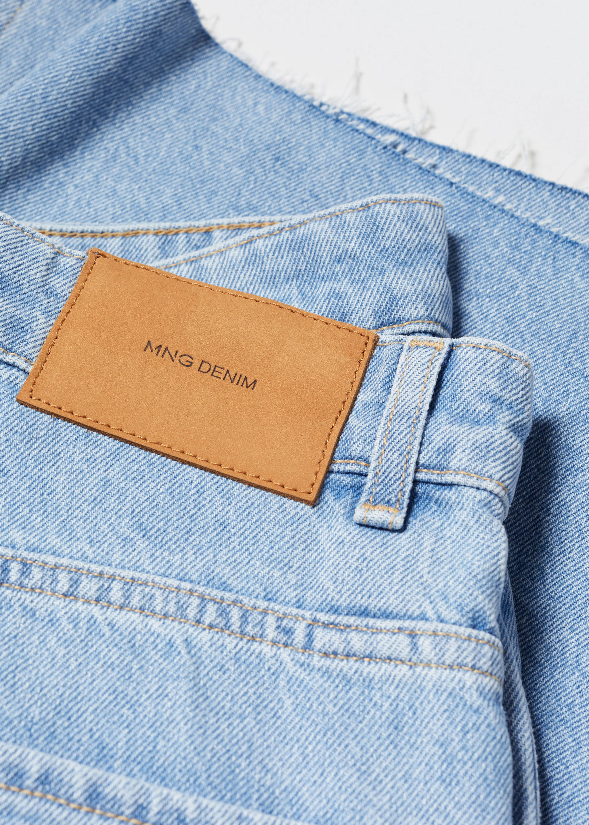 Calções de ganga regular fit - Pormenor do artigo 8