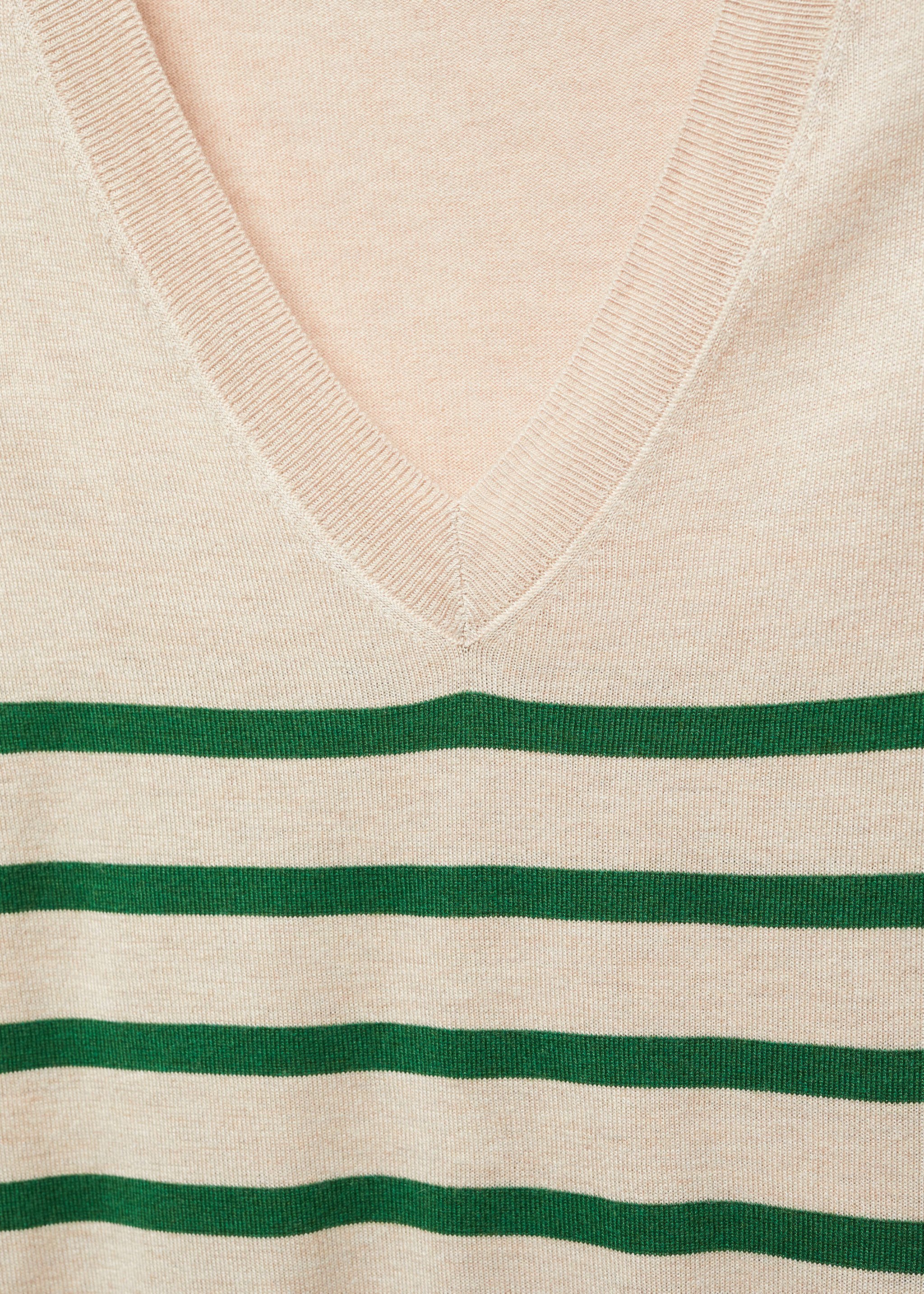 Striped fine-knit sweater - Details of the article 8