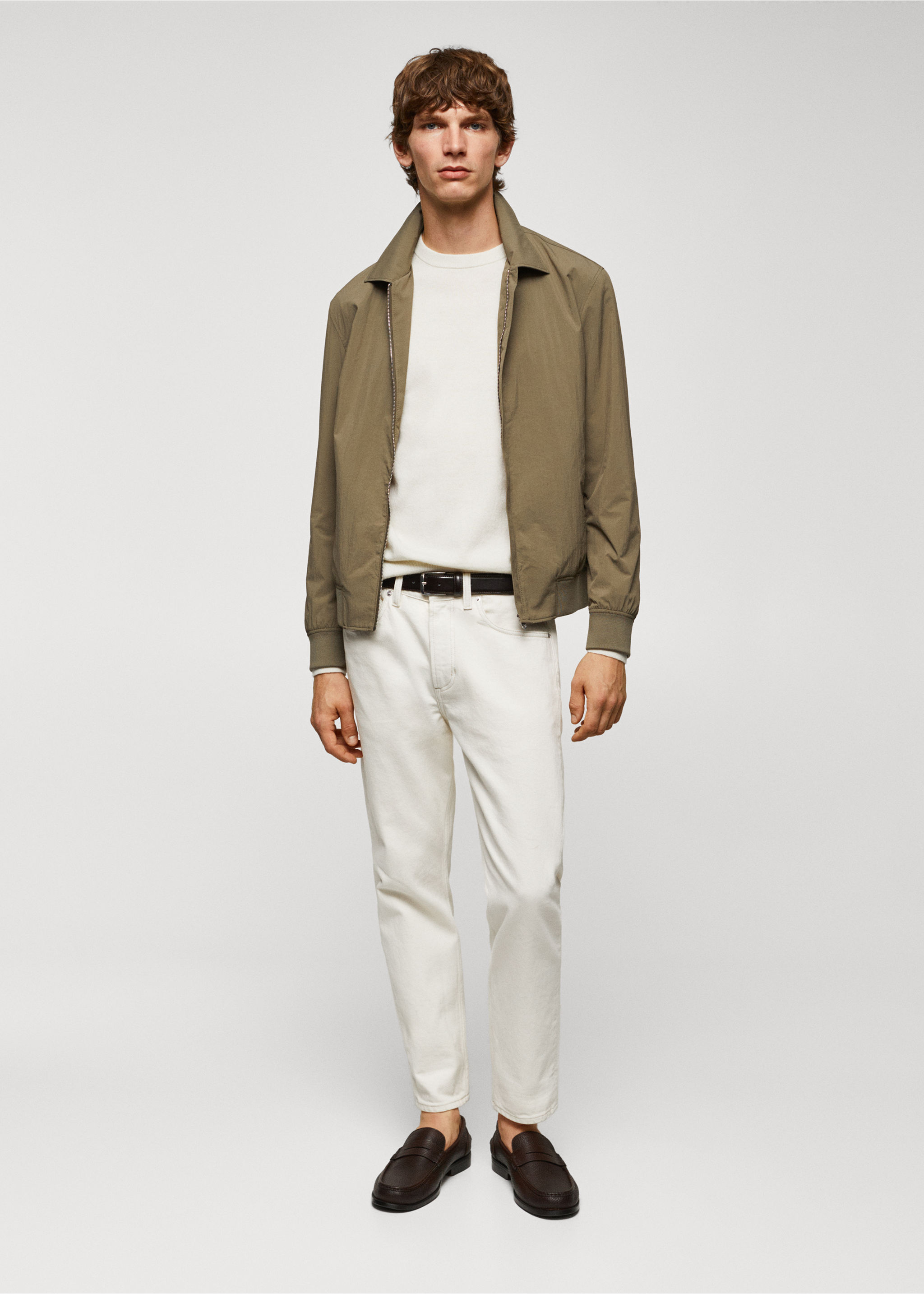 Lightweight technical-fabric jacket - General plane